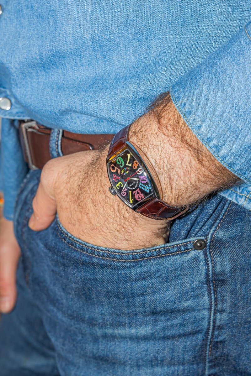 Franck Muller Montre Color Dreams Acier - Maison Eloe