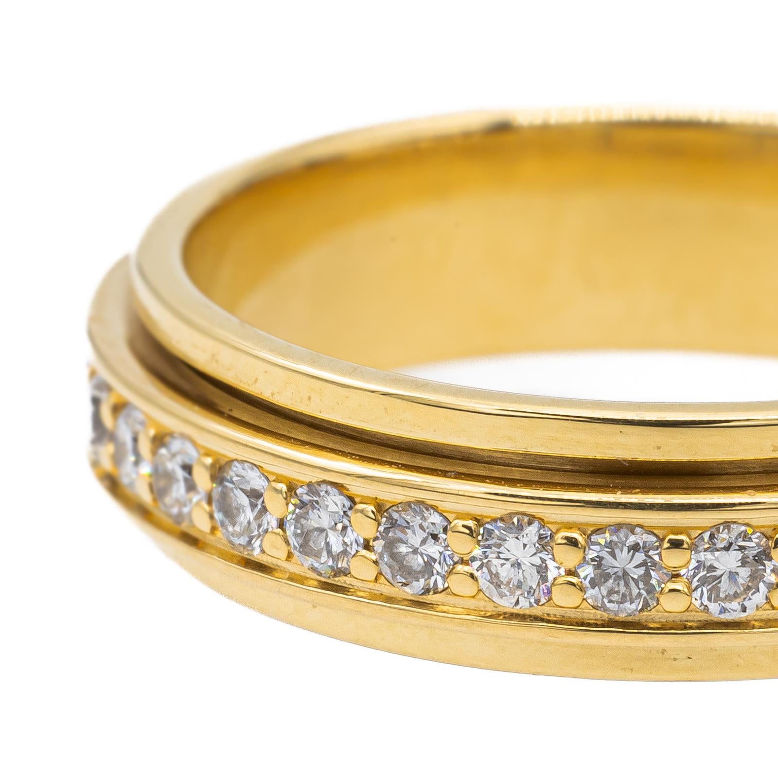 Piaget Possession Wedding Ring Yellow Gold Diamond