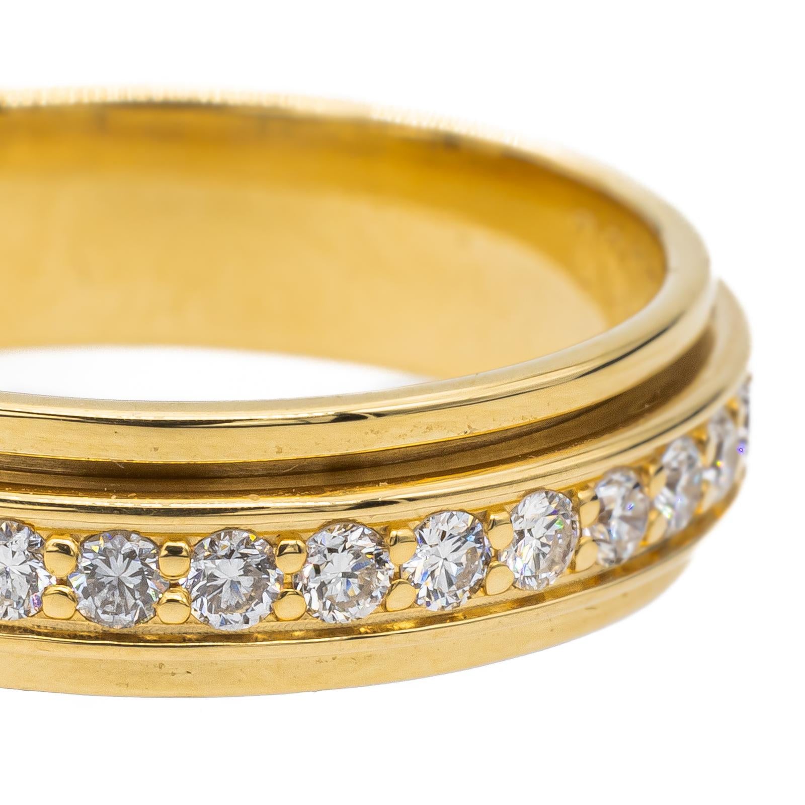 Piaget Possession Wedding Ring Yellow Gold Diamond