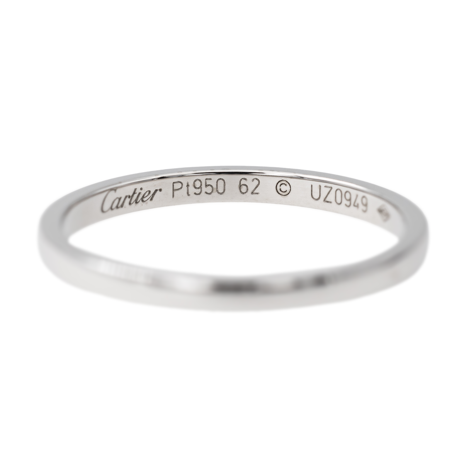 Cartier Ballerina Platinum Wedding Ring
