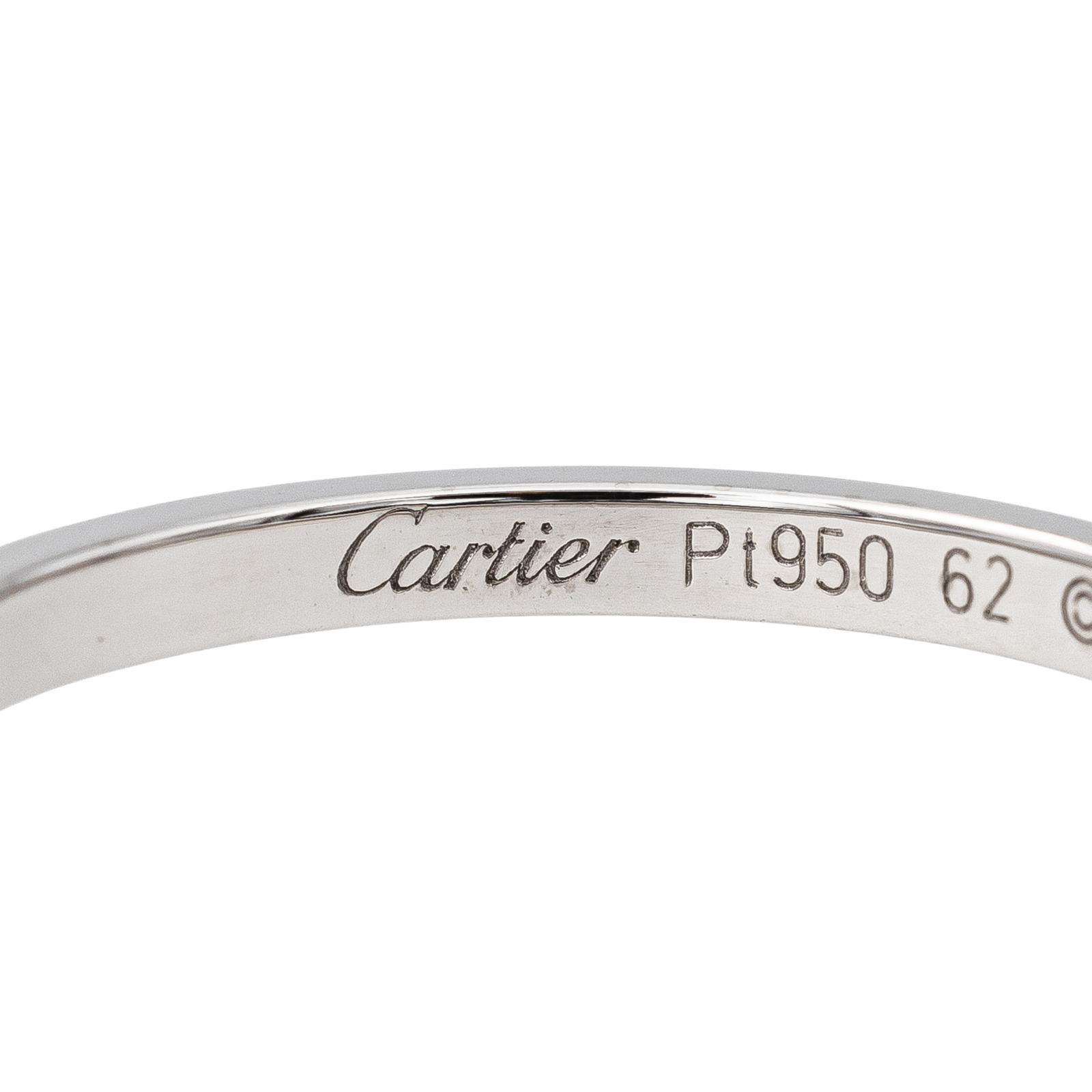 Cartier Ballerina Platinum Wedding Ring