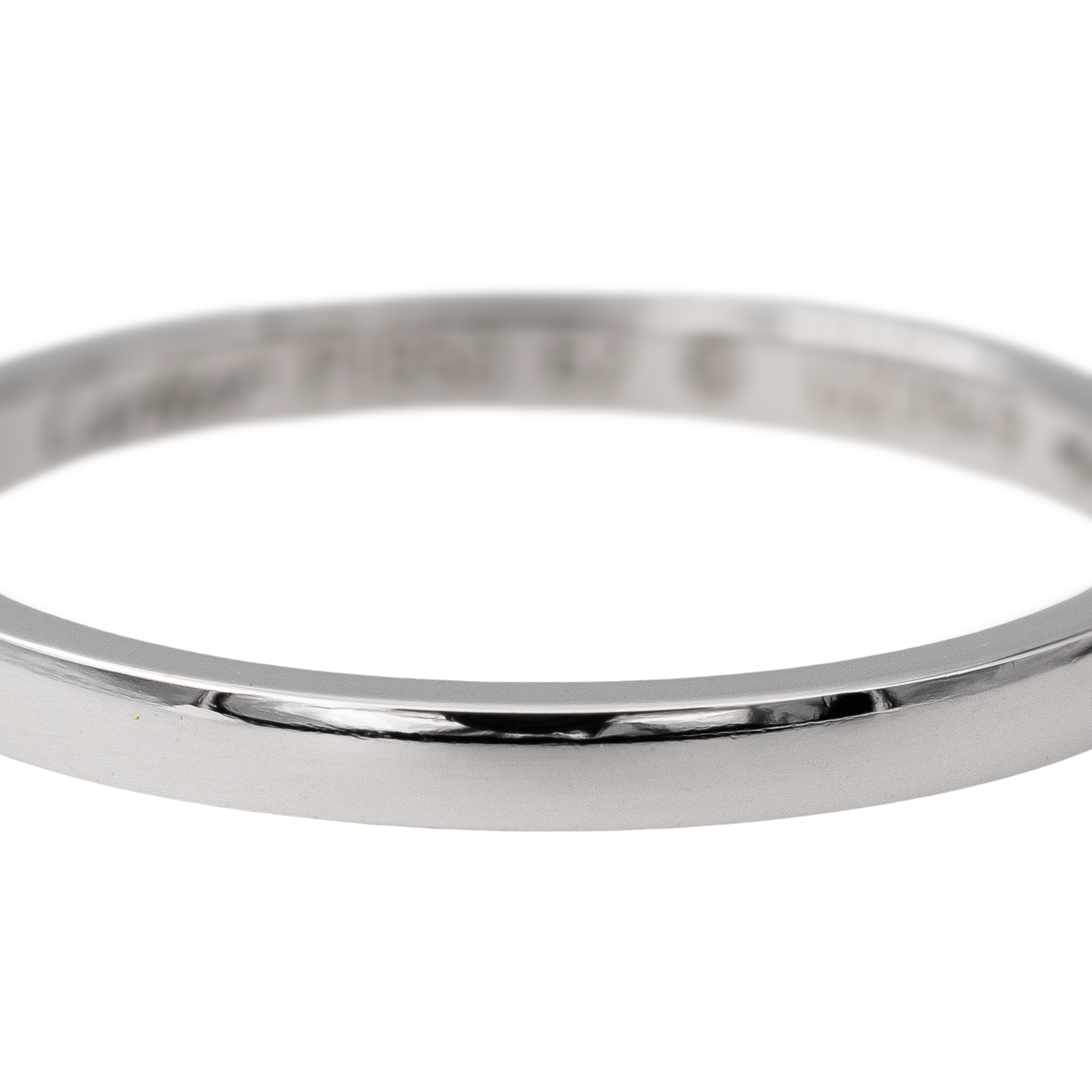 Cartier Ballerina Platinum Wedding Ring