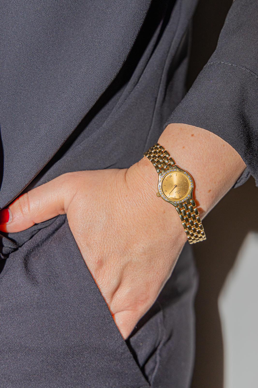 Omega Montre  Or jaune Diamant