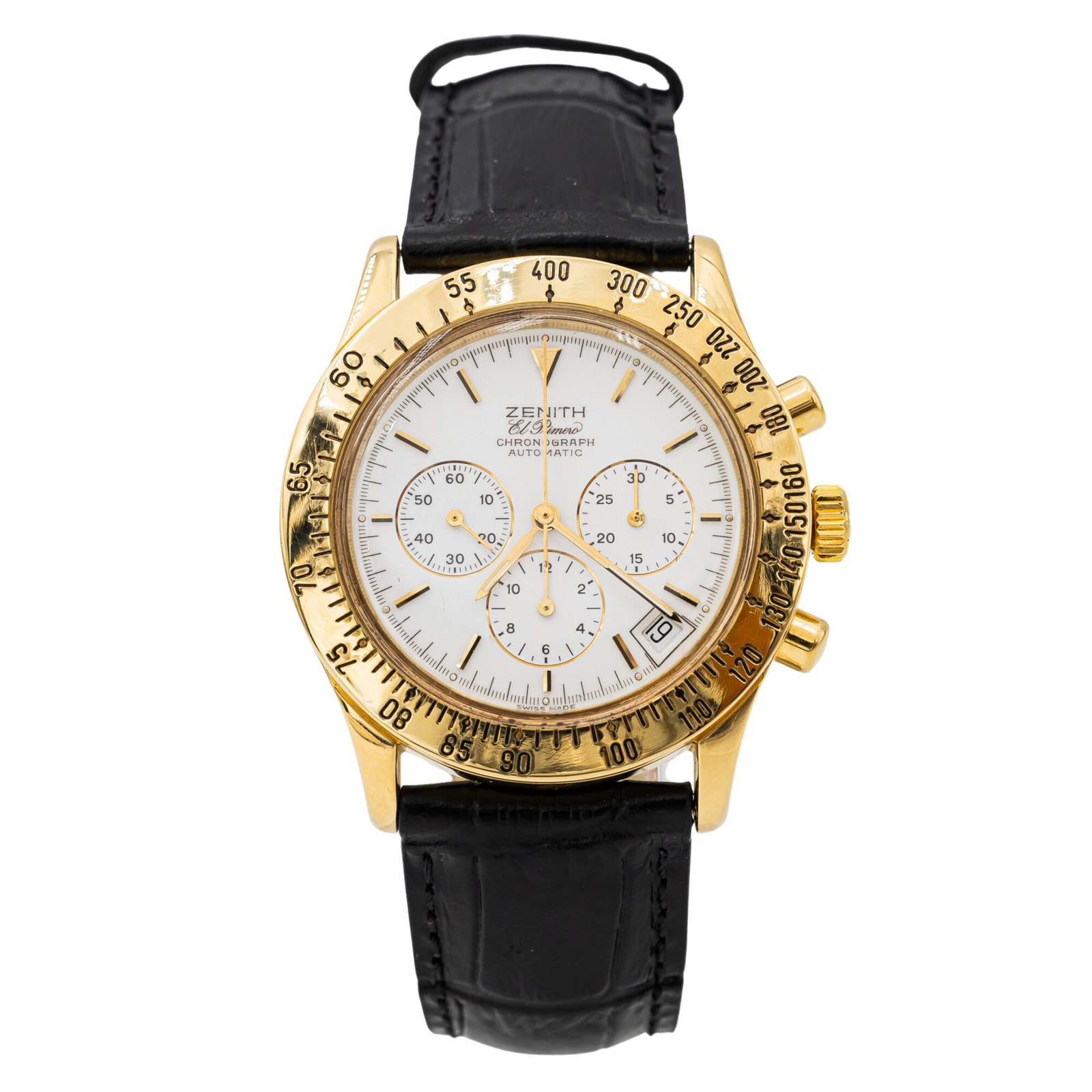 Zenith Montre El primero Or jaune