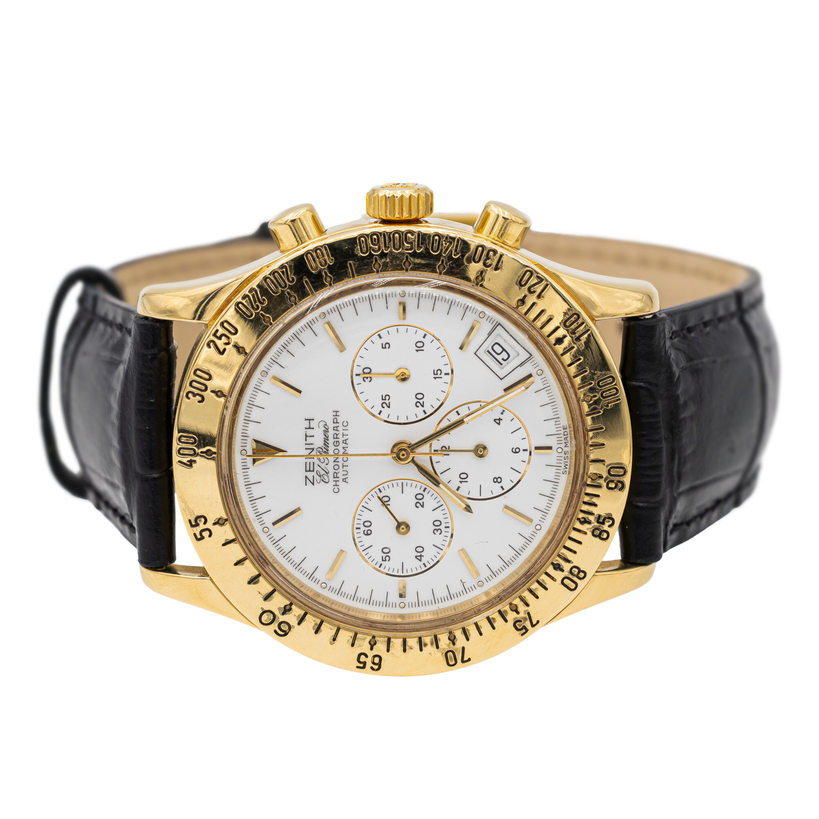 Zenith El primero watch Yellow gold