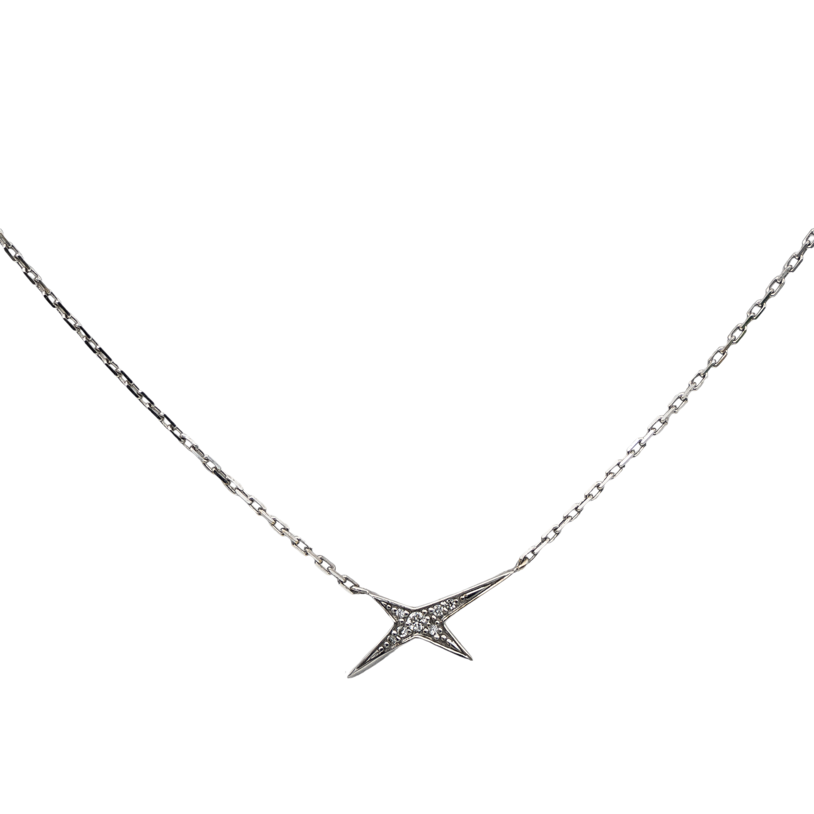 Mauboussin Collier Pendentif French Valentine Or blanc Diamant