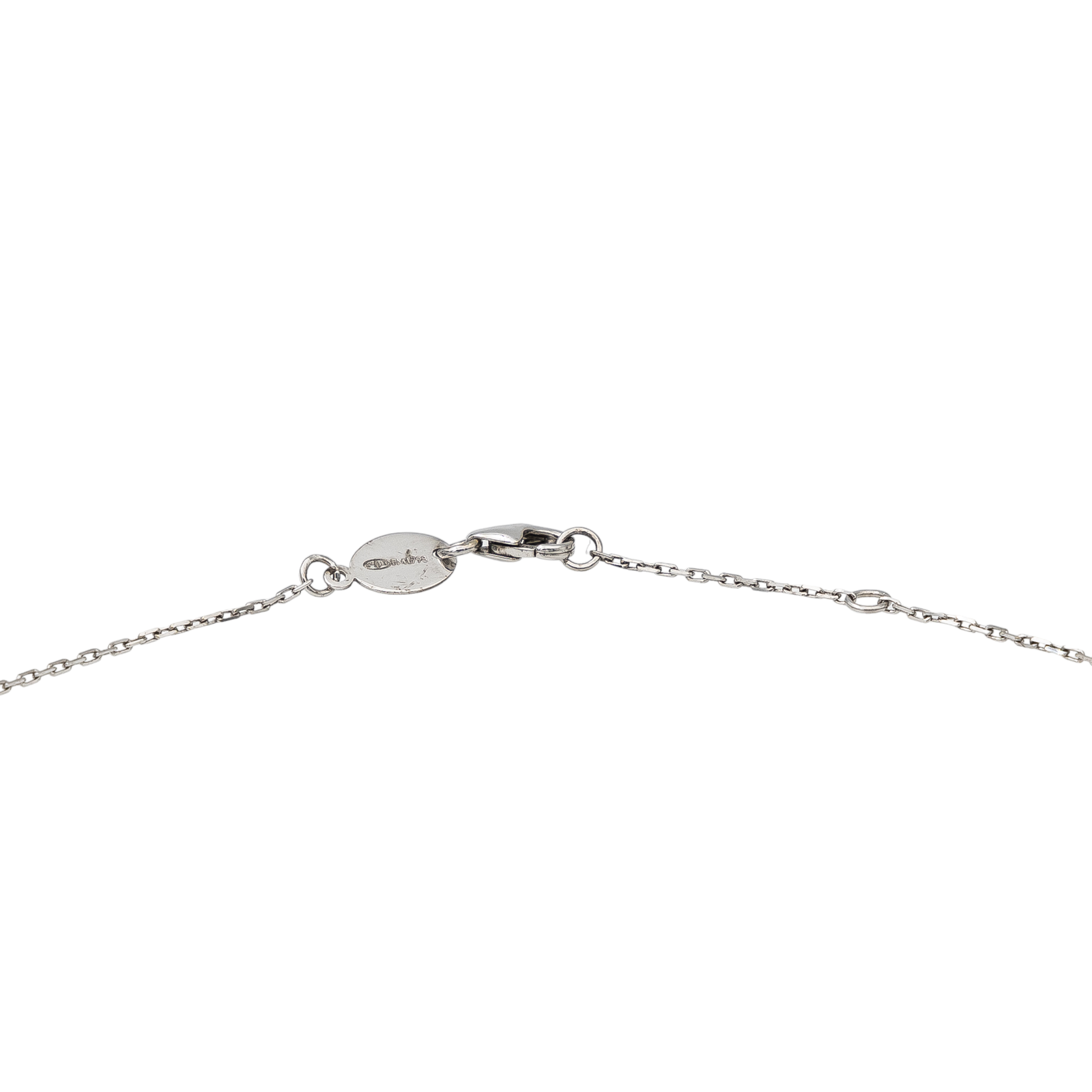 Mauboussin French Valentine Pendant Necklace White Gold Diamond