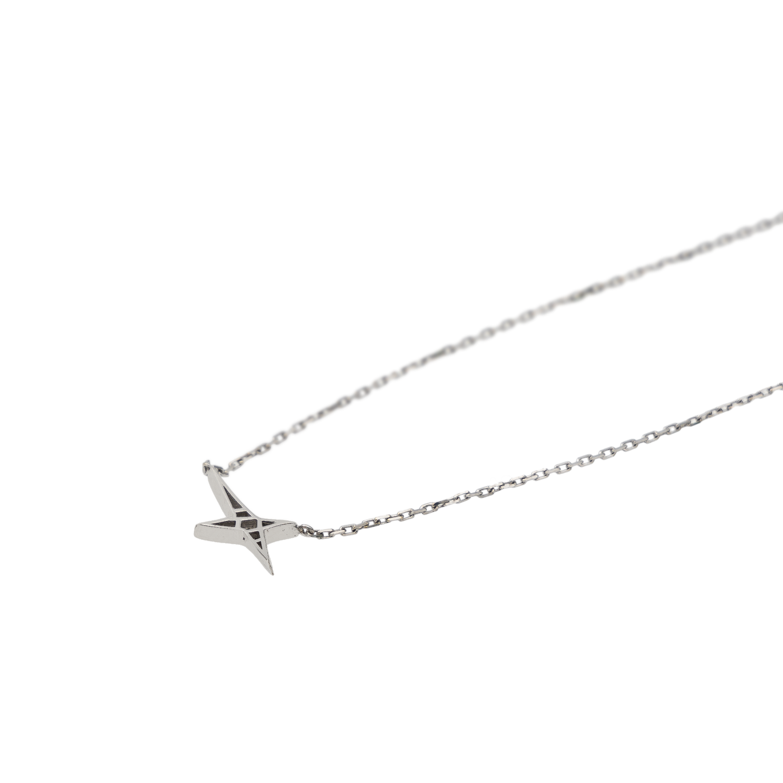 Mauboussin French Valentine Pendant Necklace White Gold Diamond