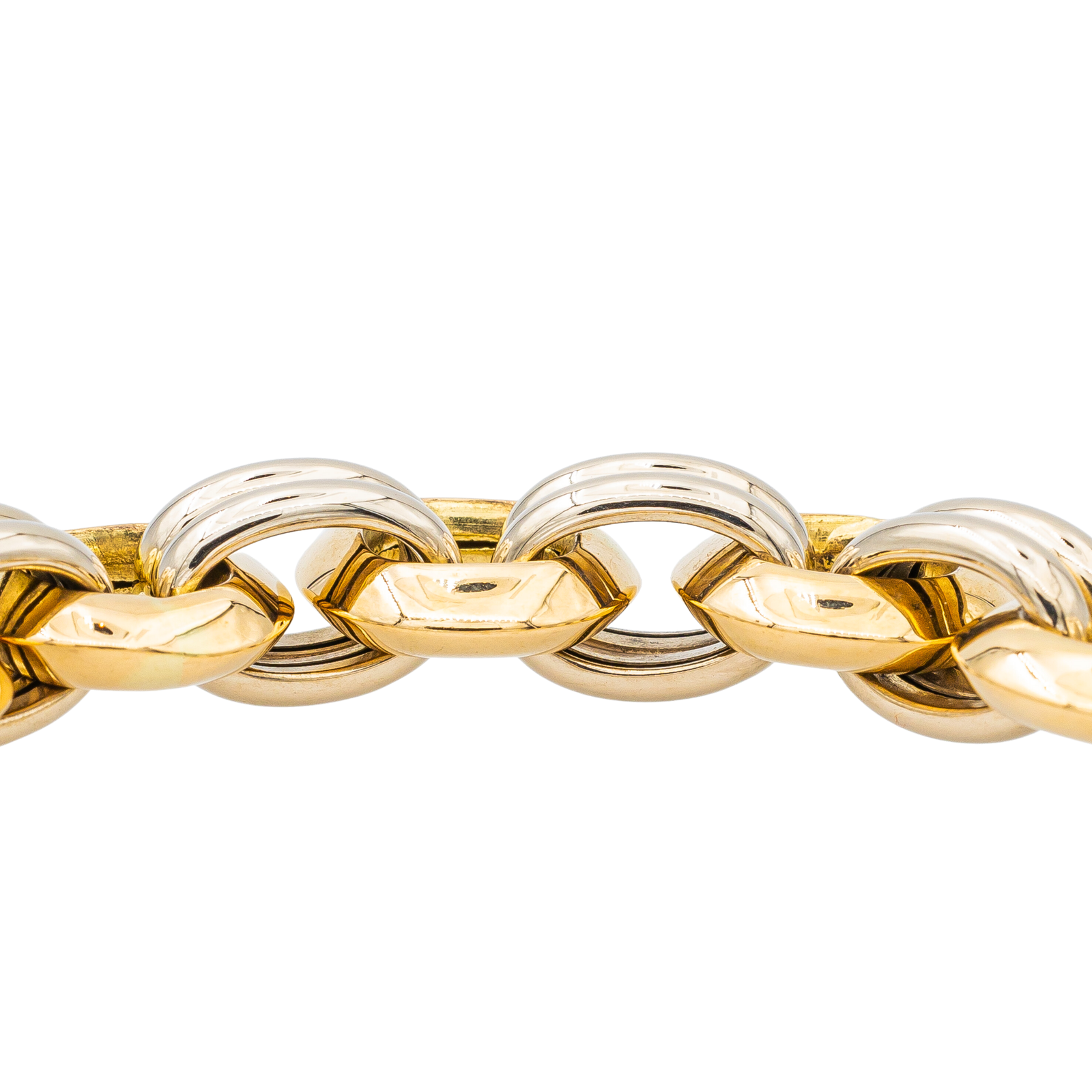 Caplain Bracelet  Or jaune, Or blanc