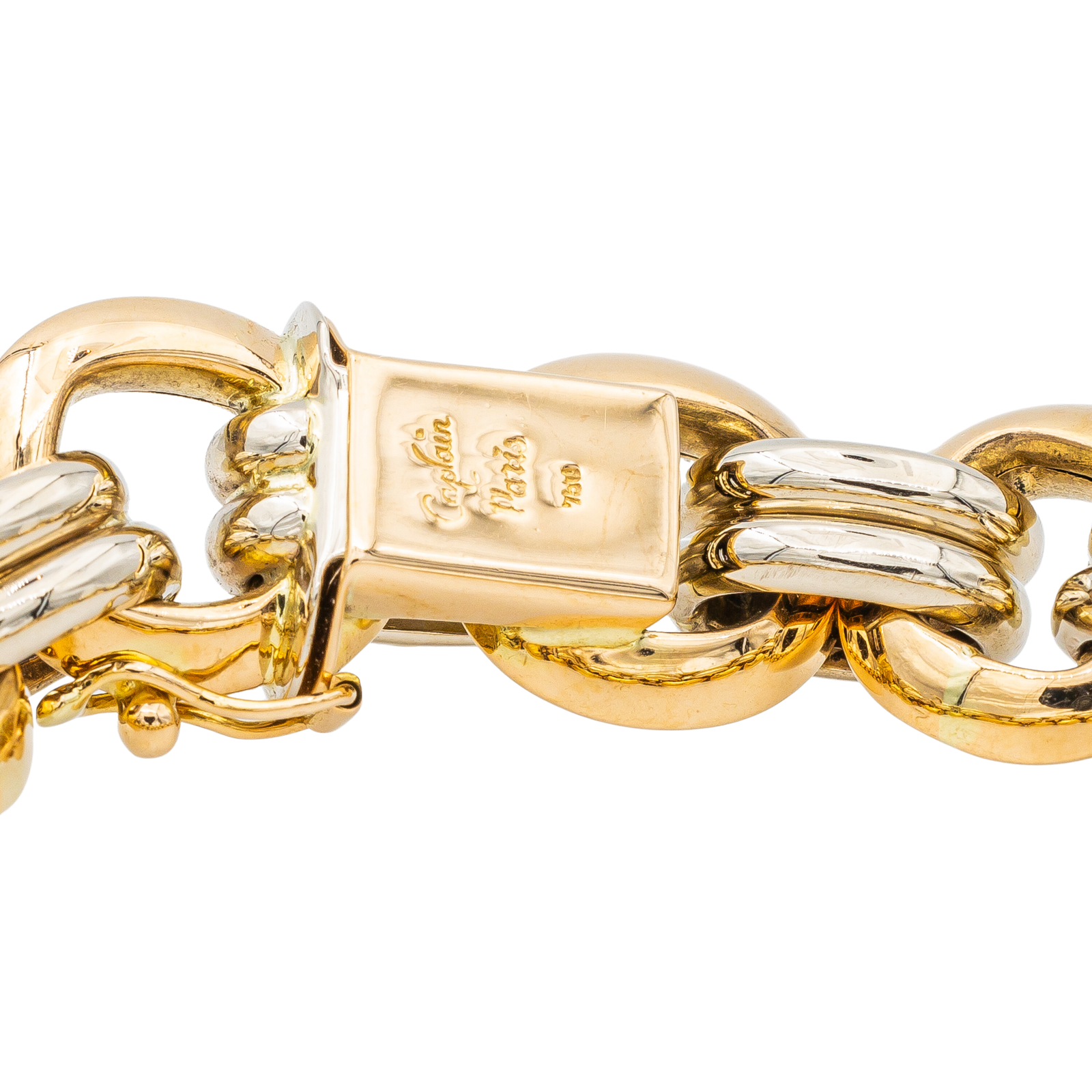 Caplain Bracelet  Or jaune, Or blanc