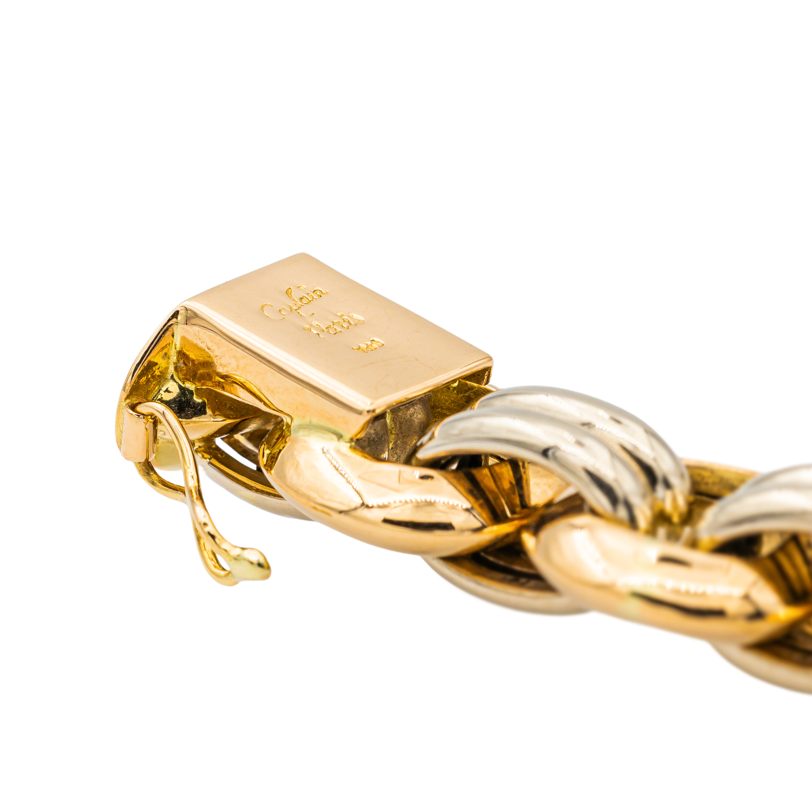 Caplain Bracelet  Or jaune, Or blanc