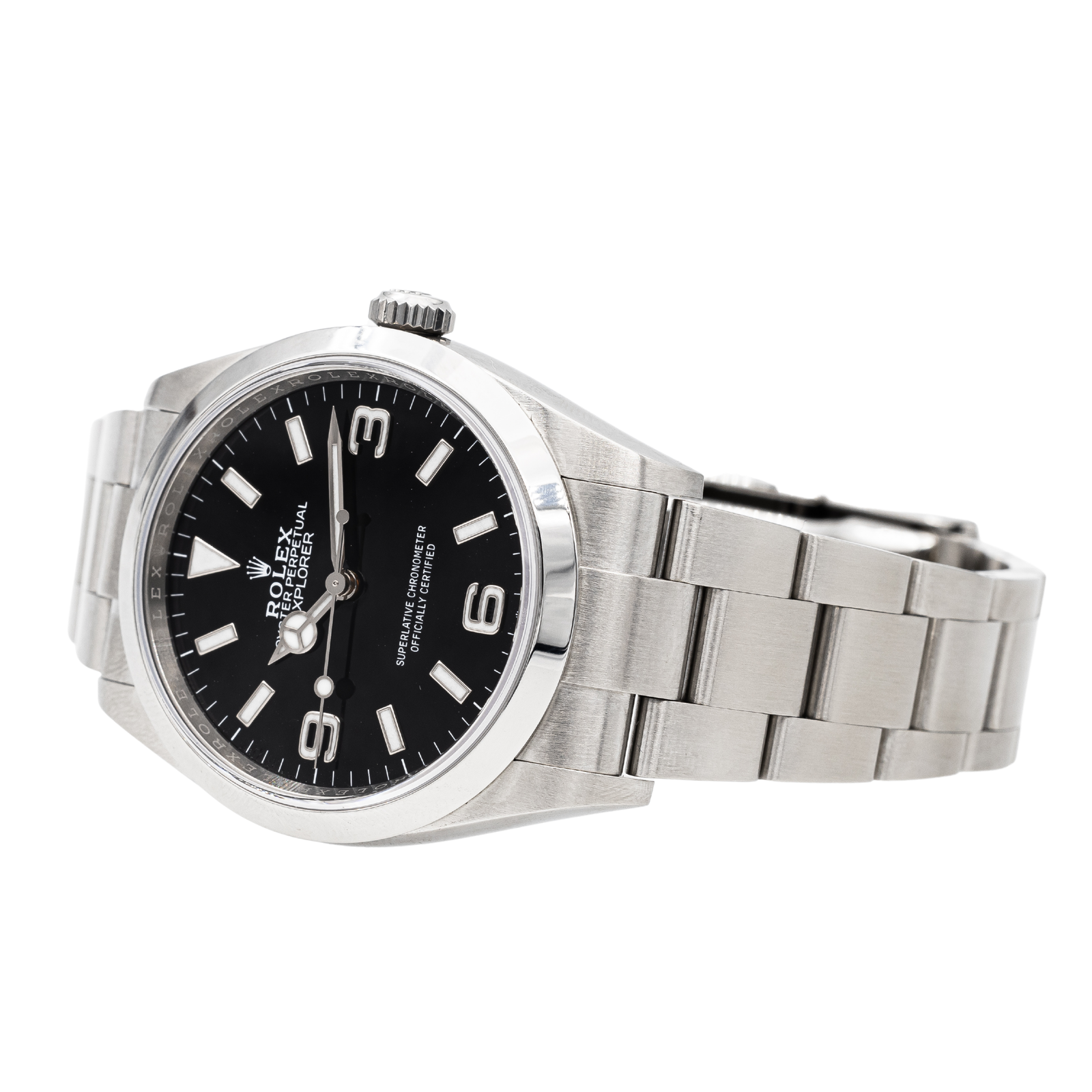 Rolex Oyster Explorer Steel Watch