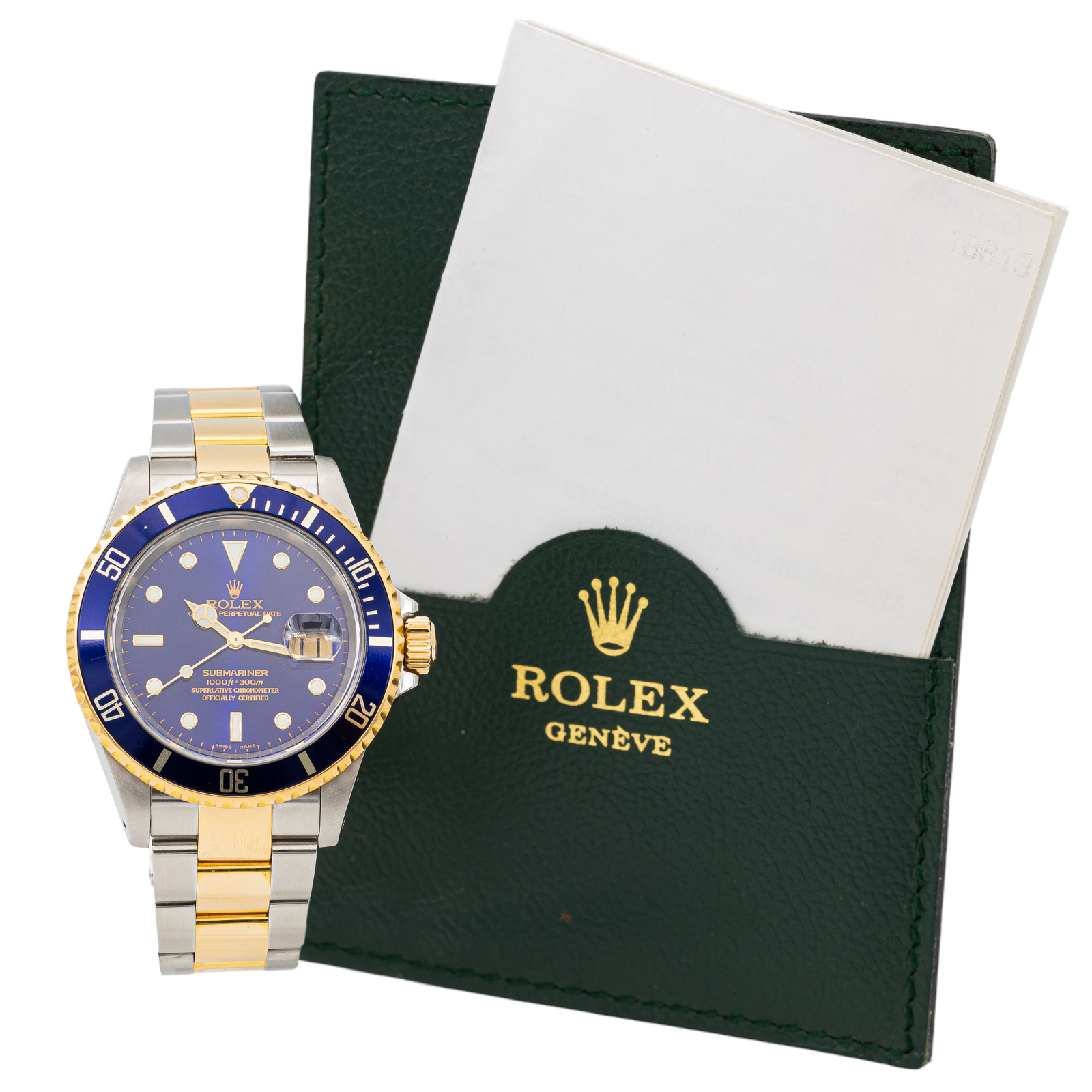 Rolex Montre Submariner Acier, Or jaune