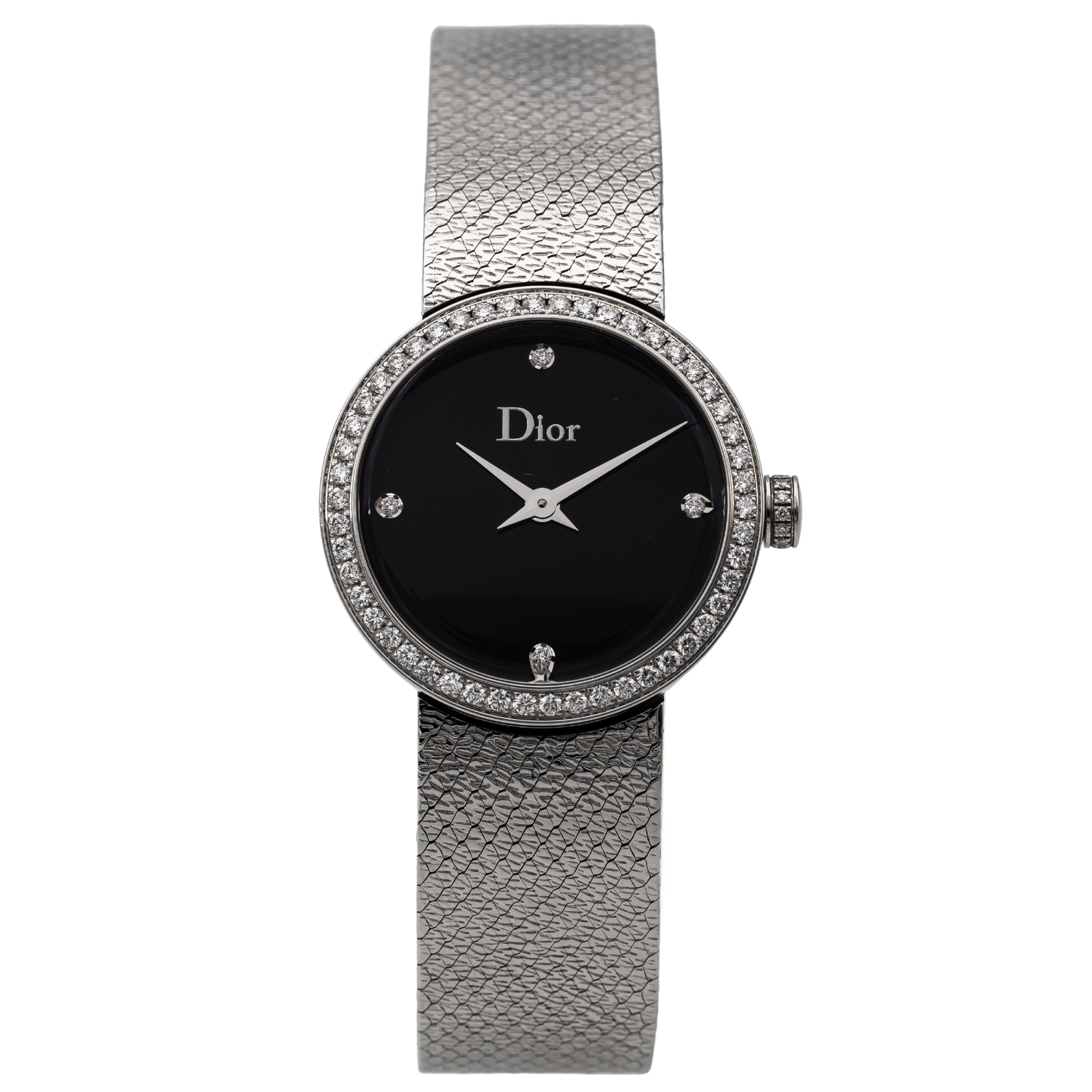 Dior Montre La D de Dior Acier Diamant