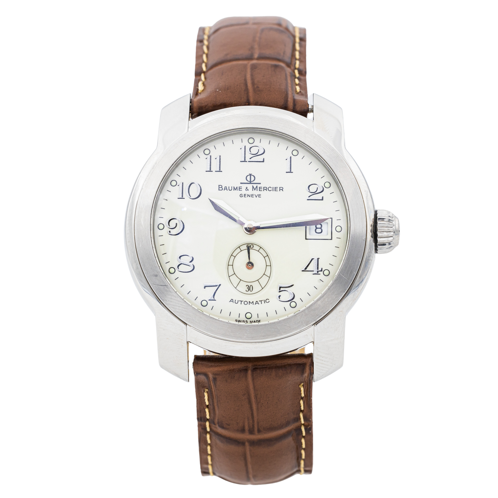 Baume & Mercier Montre Capeland small second Acier