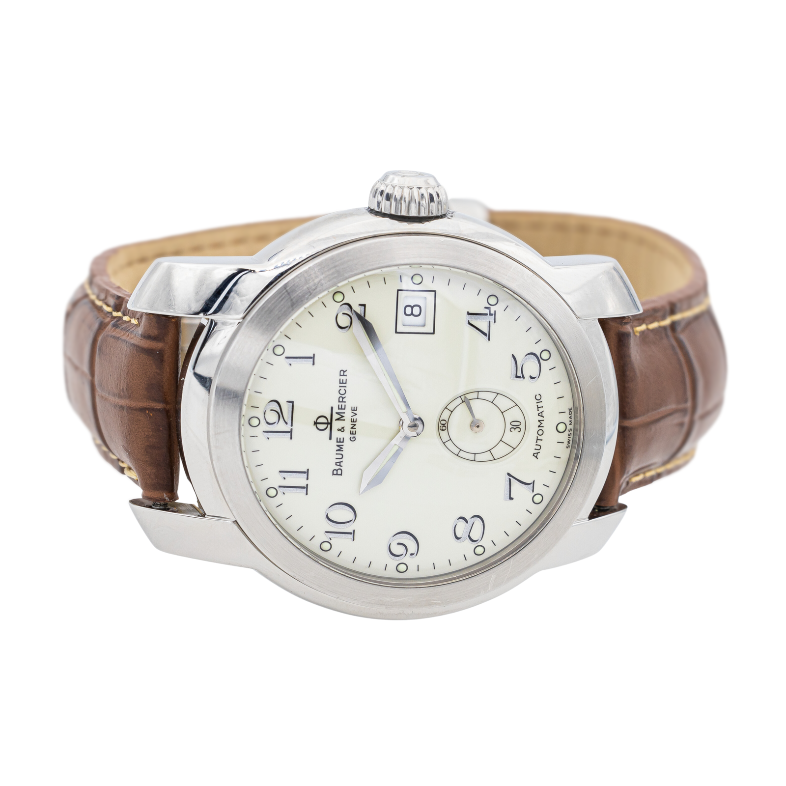 Baume & Mercier Capeland small second Steel Watch