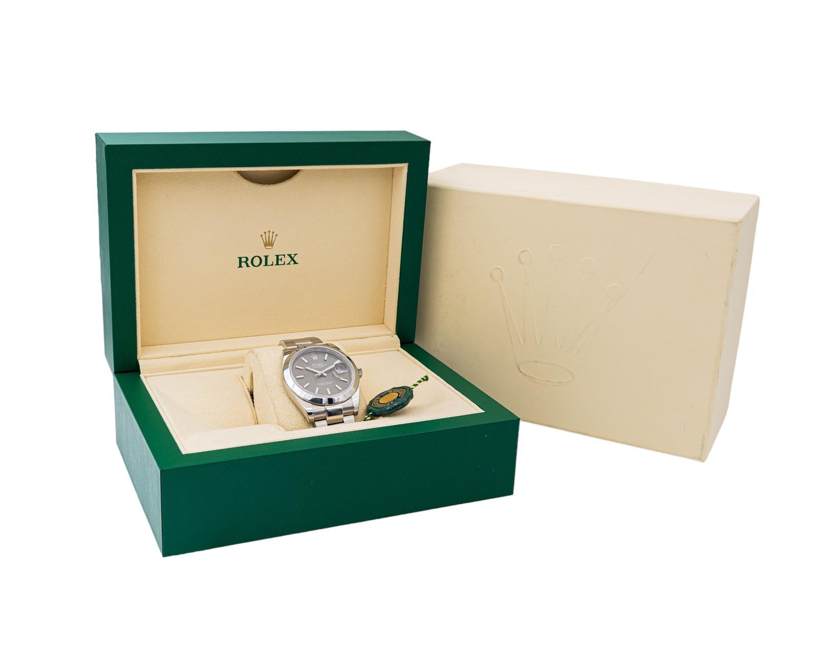 Rolex Datejust Steel Watch