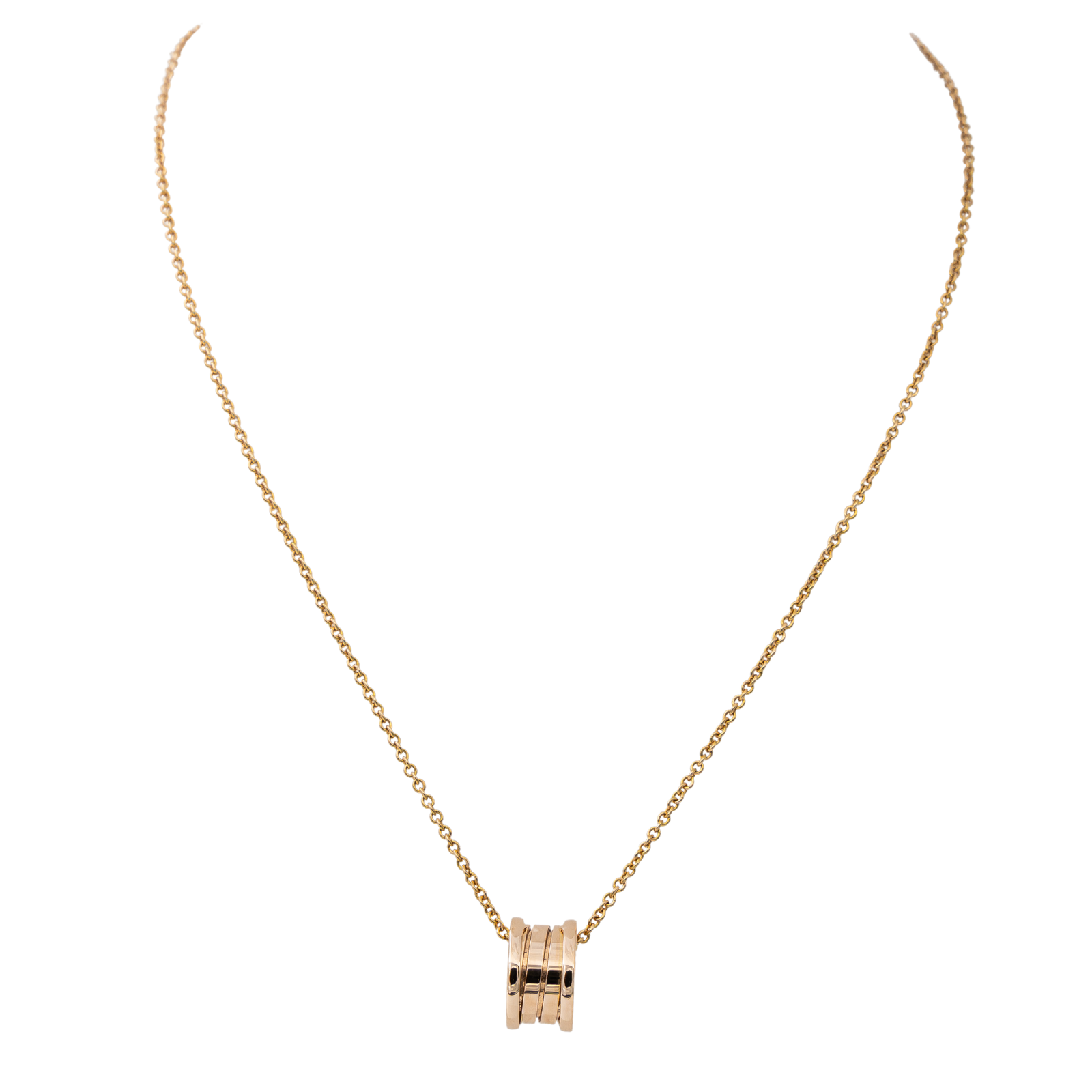 Bulgari Collier Pendentif B.Zéro1 Or rose