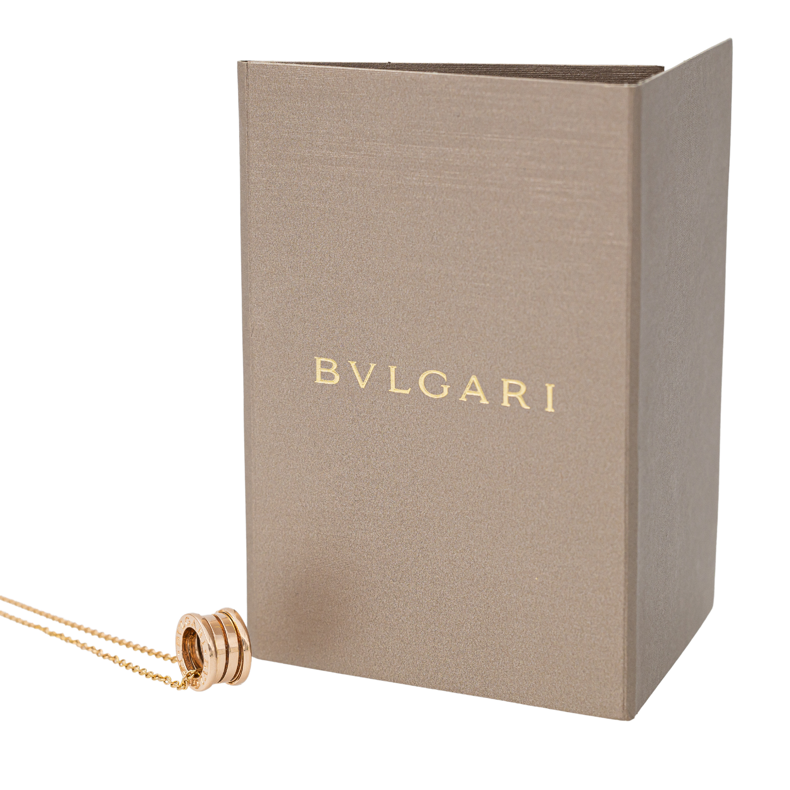Bulgari Collier Pendentif B.Zéro1 Or rose