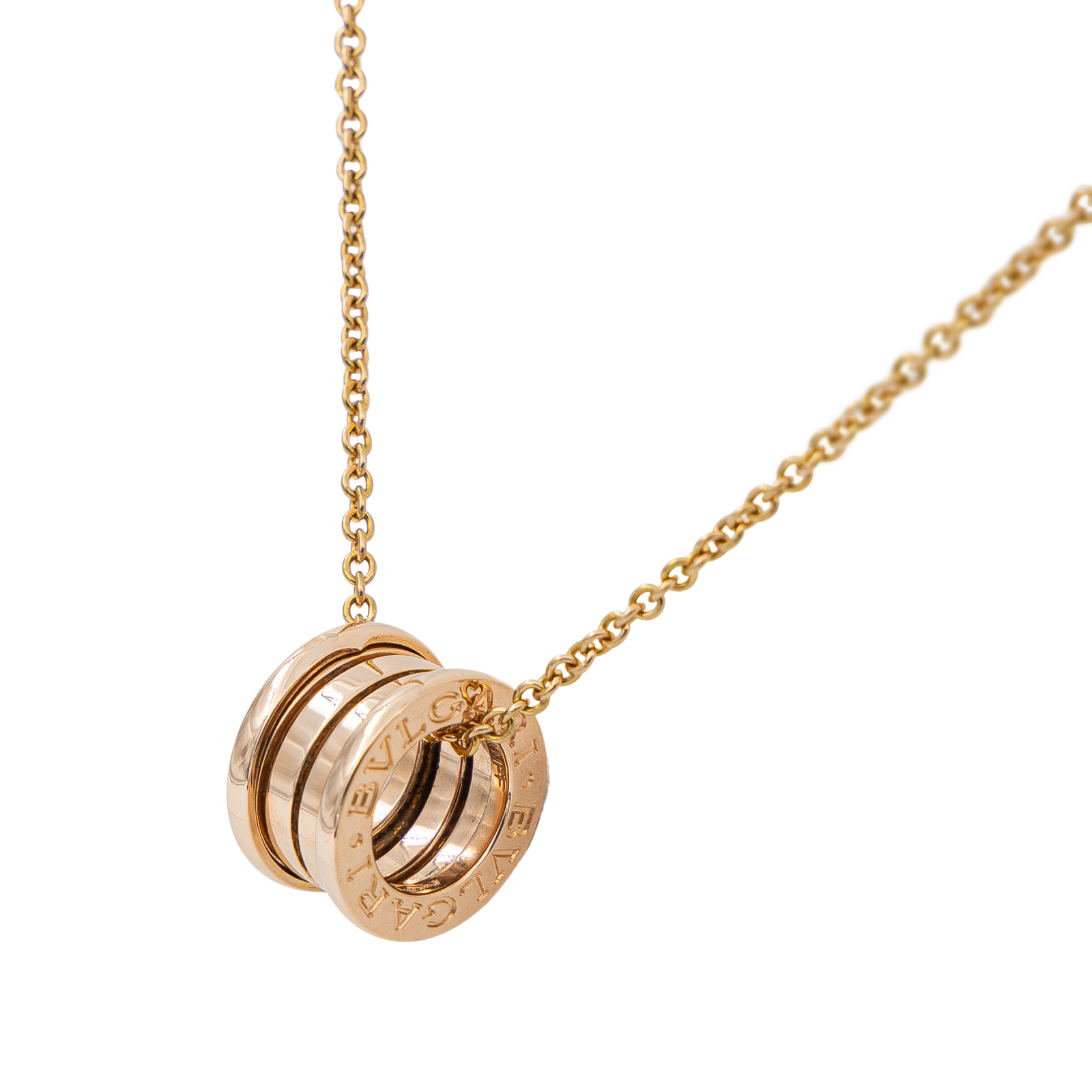 Bulgari B.Zero1 Pendant Necklace Rose gold