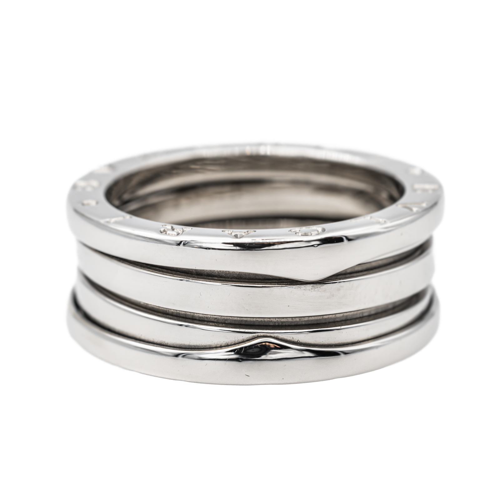 Bulgari Bague B.Zéro1 Or blanc