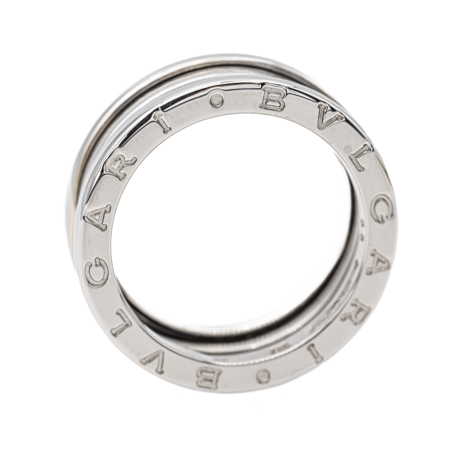Bulgari Bague B.Zéro1 Or blanc