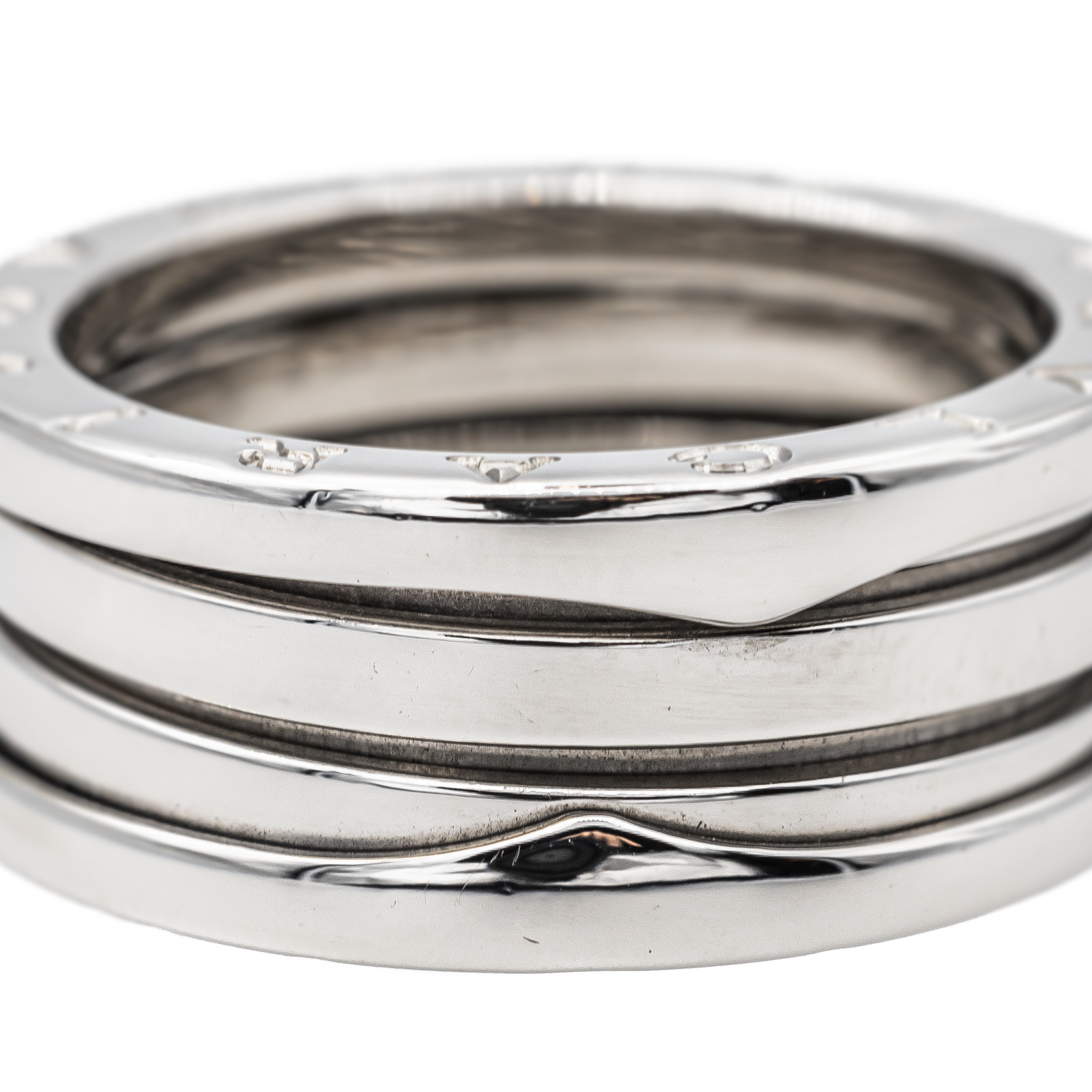 Bulgari Bague B.Zéro1 Or blanc