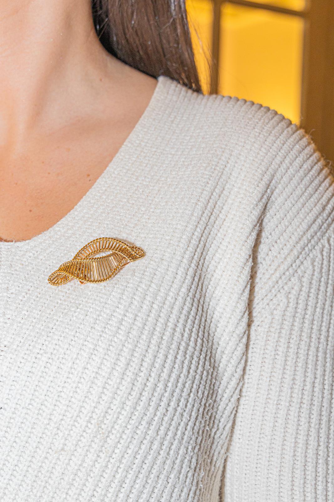 Cartier Broche  Or jaune