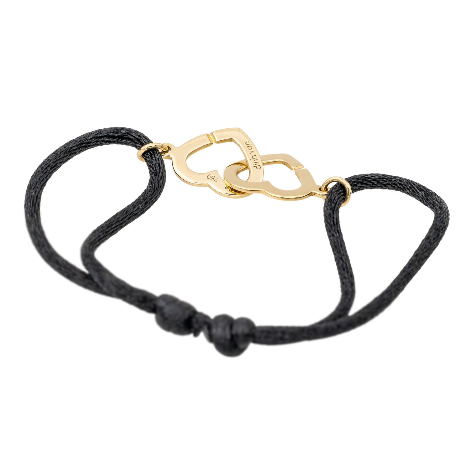 Dinh Van Bracelet Coeur Double cœur Or jaune