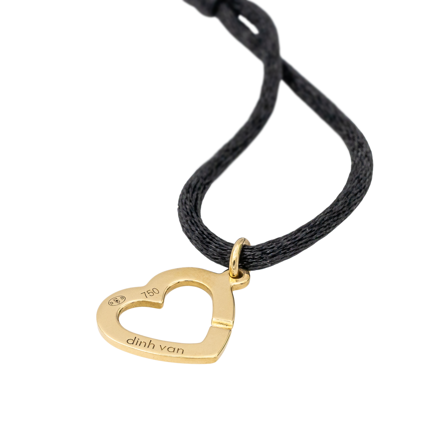 Dinh Van Bracelet Coeur Double cœur Or jaune