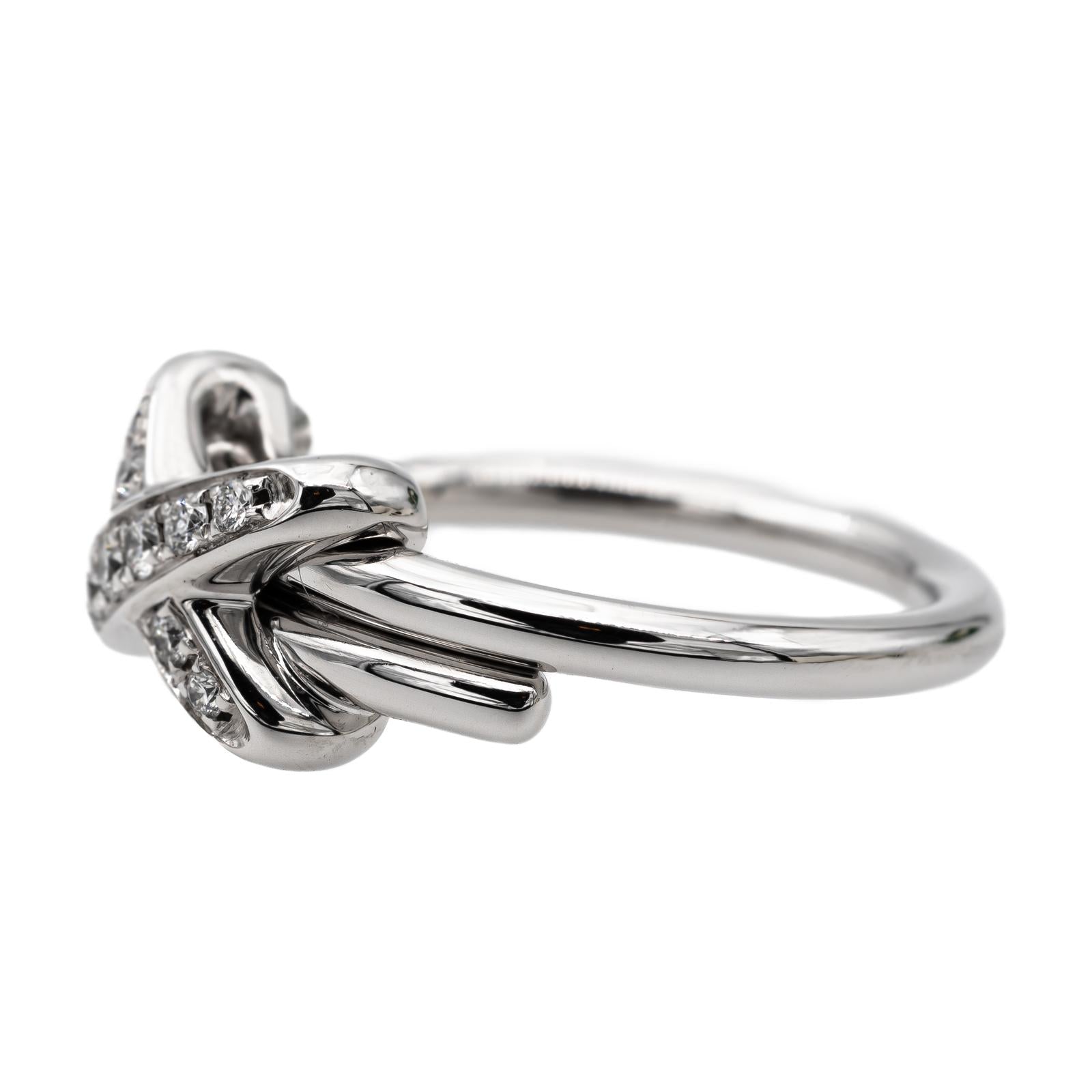 Chaumet Links Ring White Gold Diamond