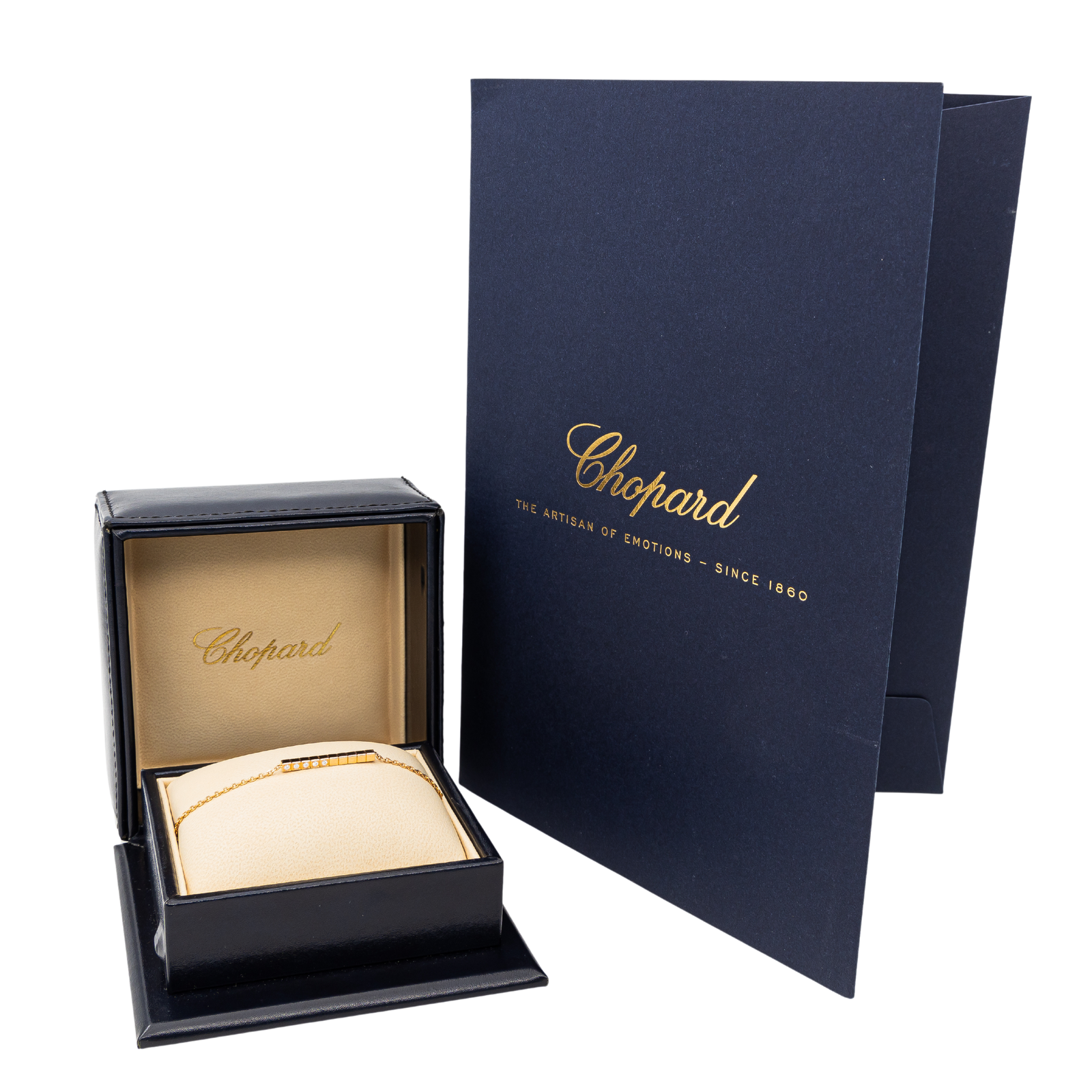 Chopard Bracelet Ice Cube Or rose Diamant
