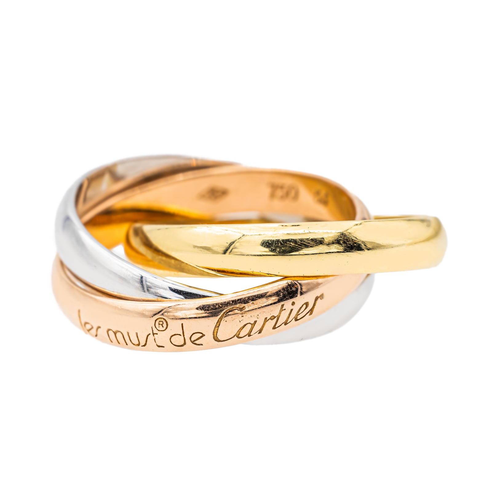 Cartier Trinity Alliance Ring Pink gold, Yellow gold, White gold