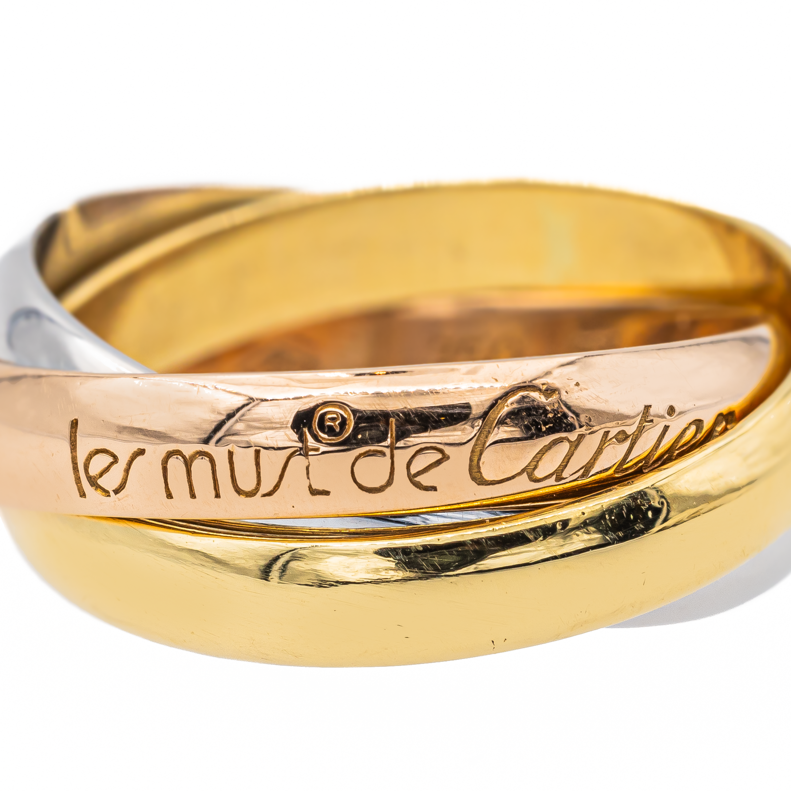 Cartier Trinity Alliance Ring Pink gold, Yellow gold, White gold