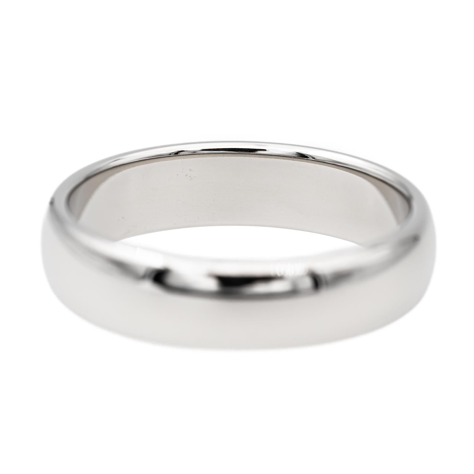 Tiffany & Co Forever Platinum Wedding Ring