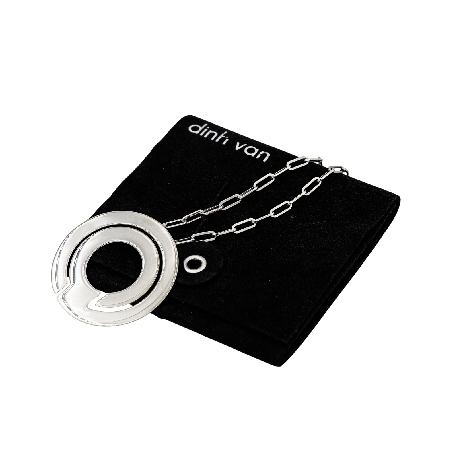 Dinh Van Necklace Seventies Silver