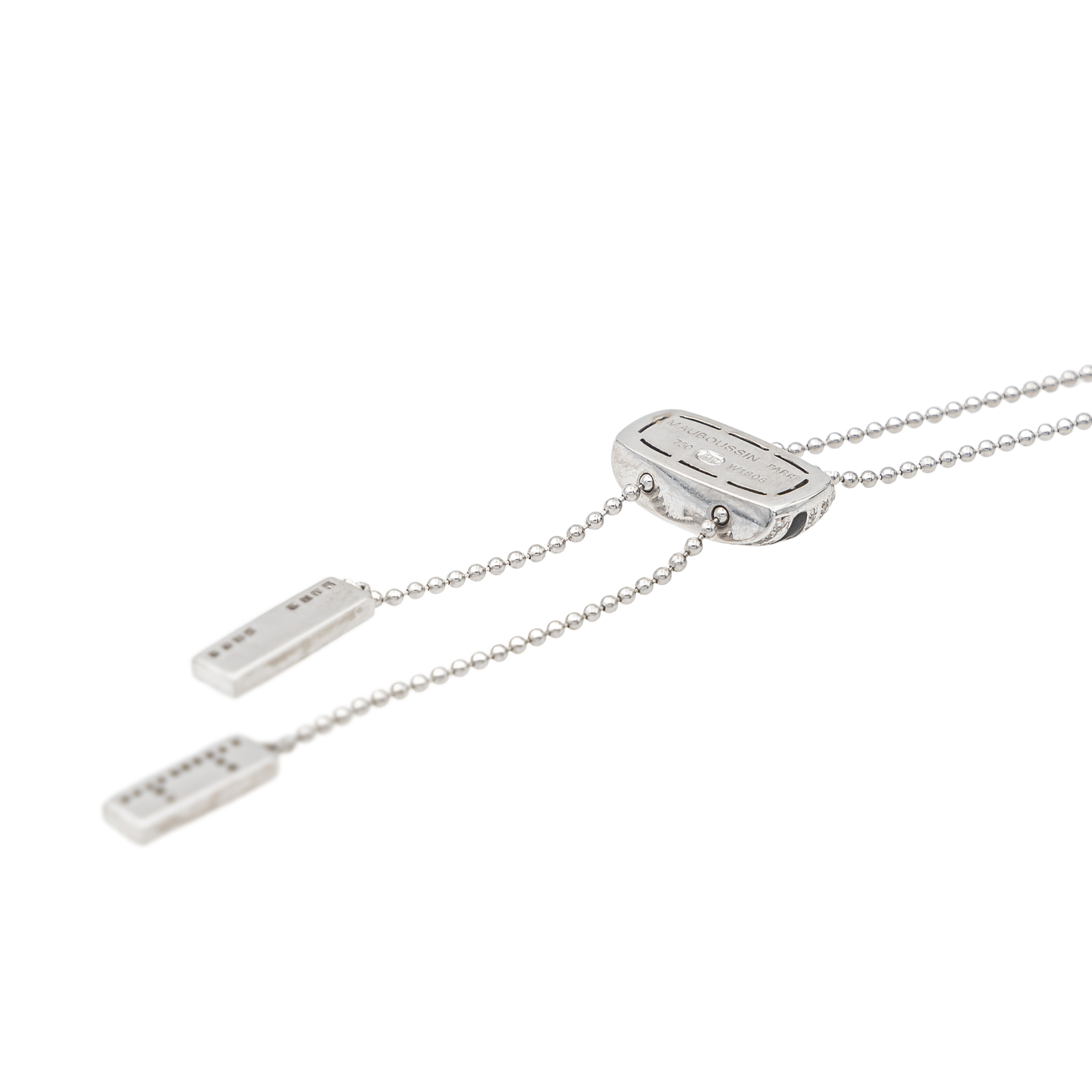 Mauboussin Necklace Vice and Virtue White Gold Diamond