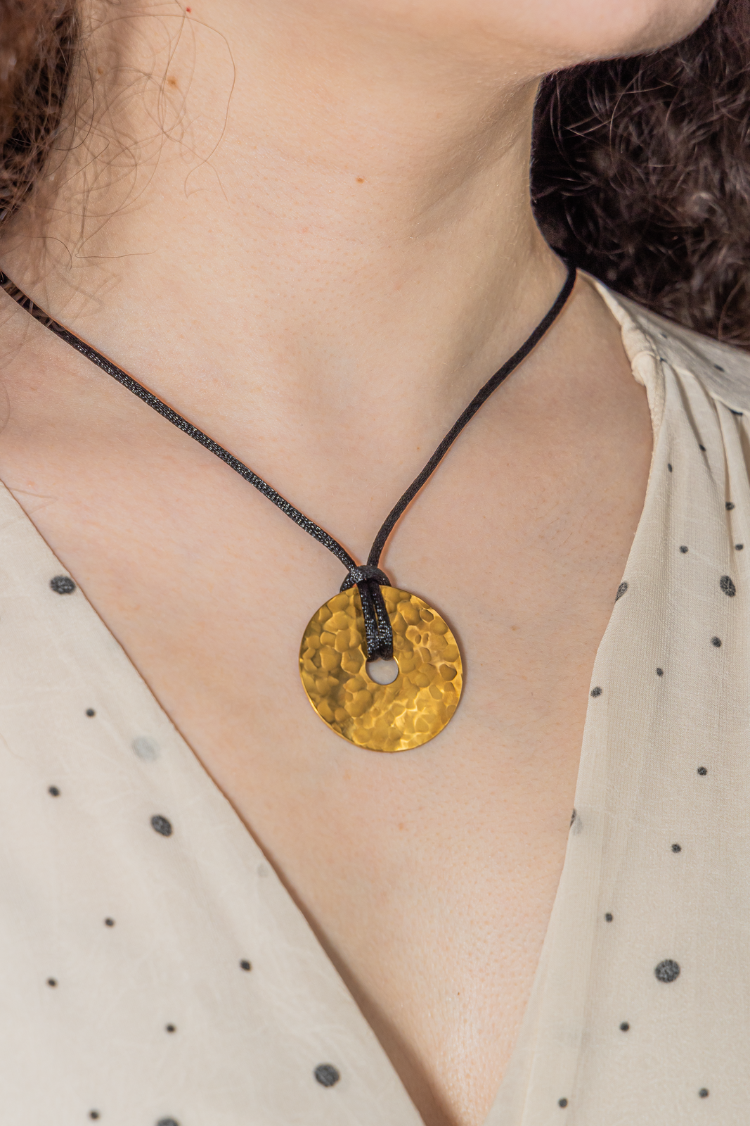 Dinh Van Pendentif Pi Or jaune