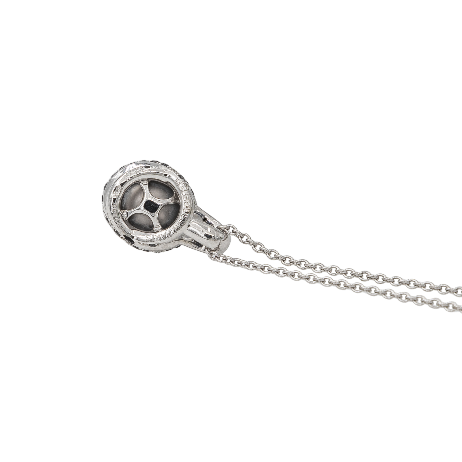Mauboussin Mon Amour Caviar Pearl Necklace White Gold Pearl