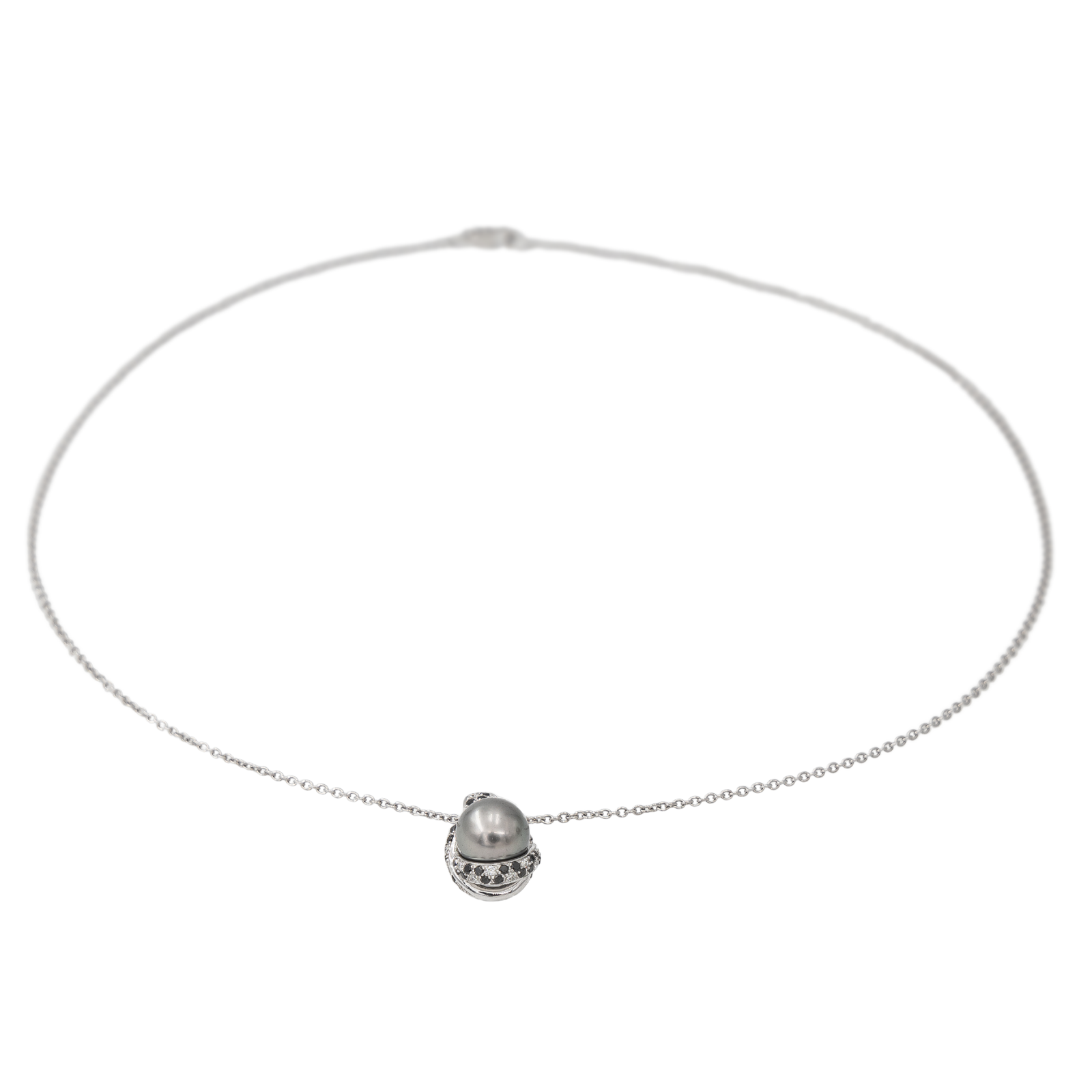 Mauboussin Mon Amour Caviar Pearl Necklace White Gold Pearl