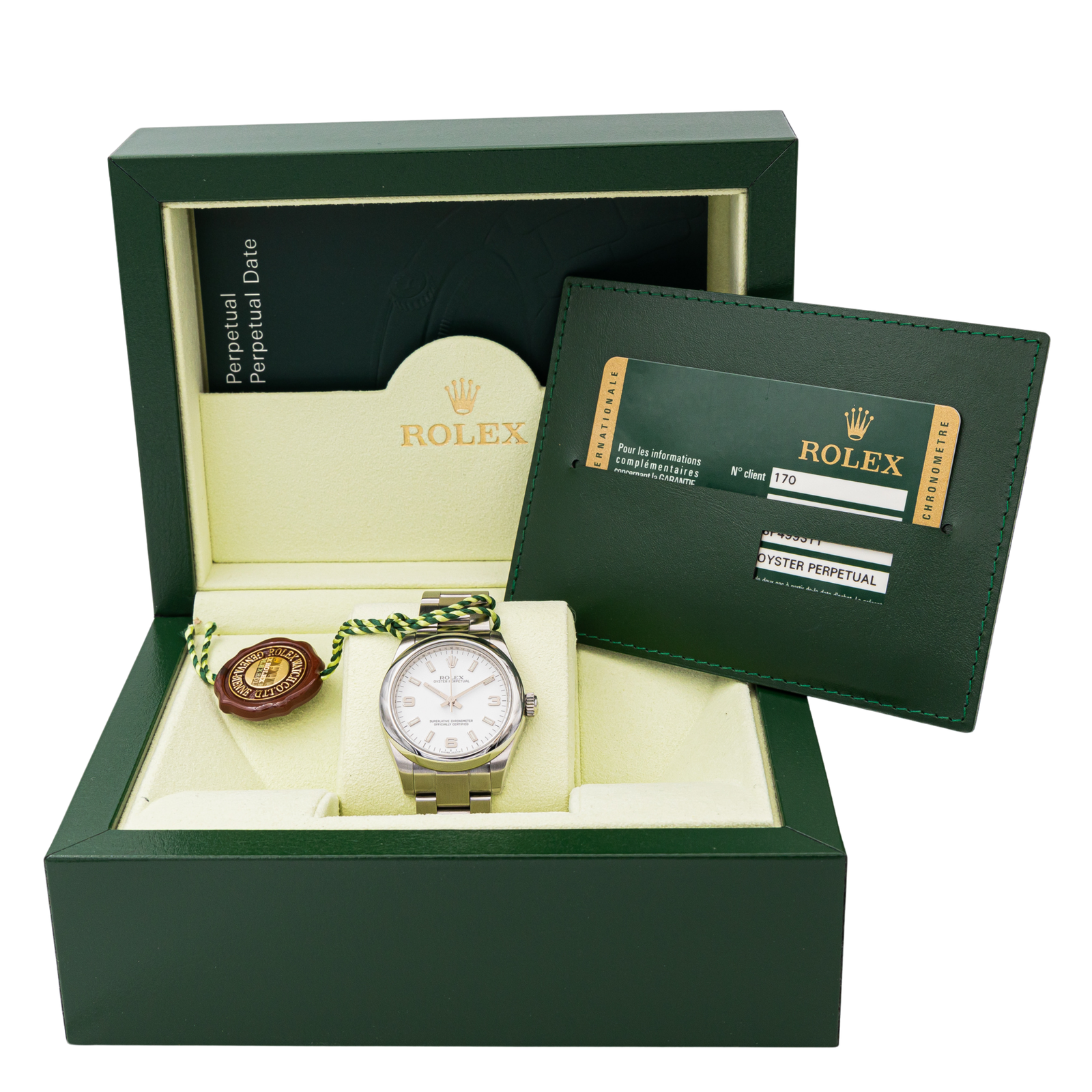 Rolex Oyster Perpetual Steel Watch