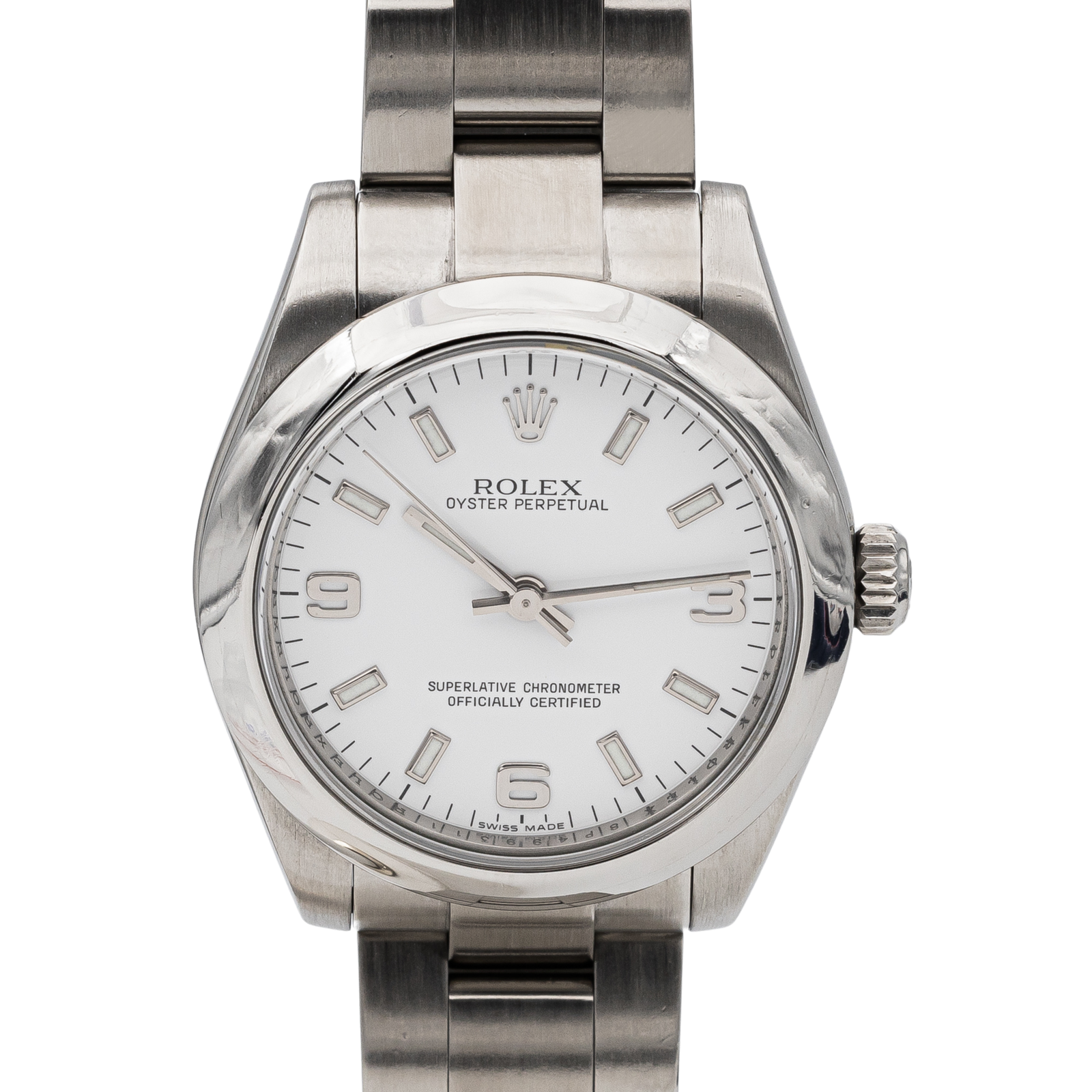 Rolex Oyster Perpetual Steel Watch