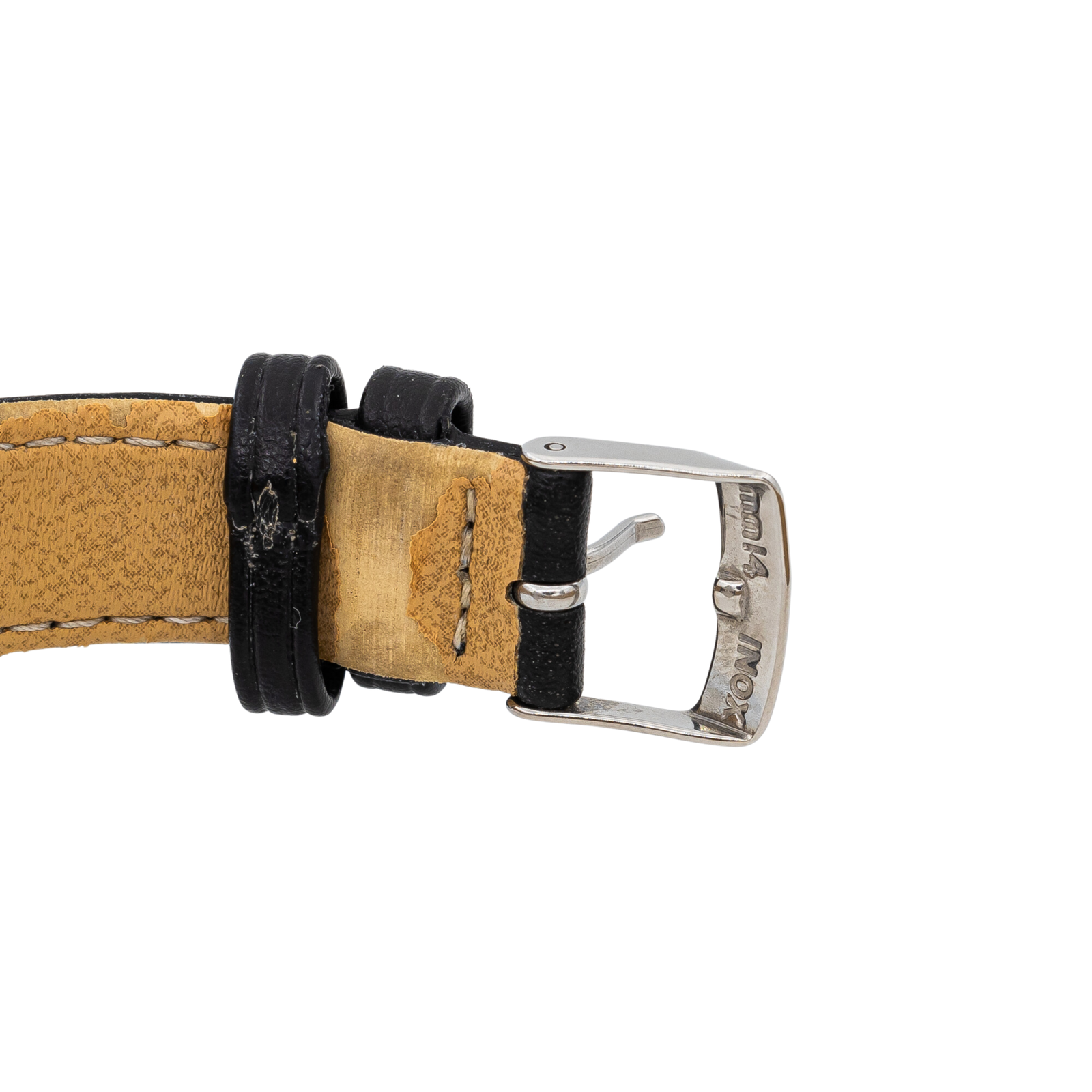 Hermès Vintage "Clipper" Watch Steel on Leather