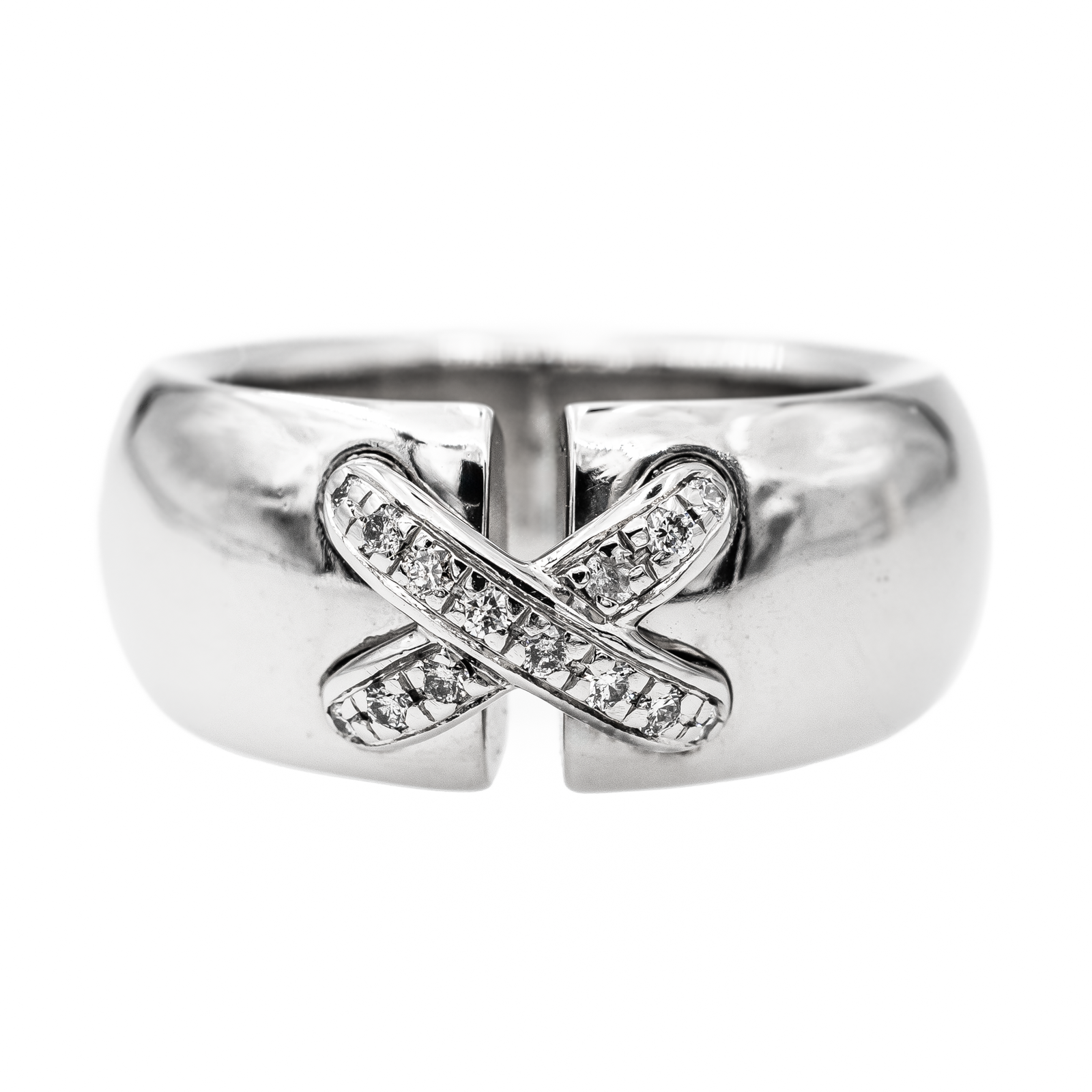 Chaumet Bague Lien Or blanc Diamant