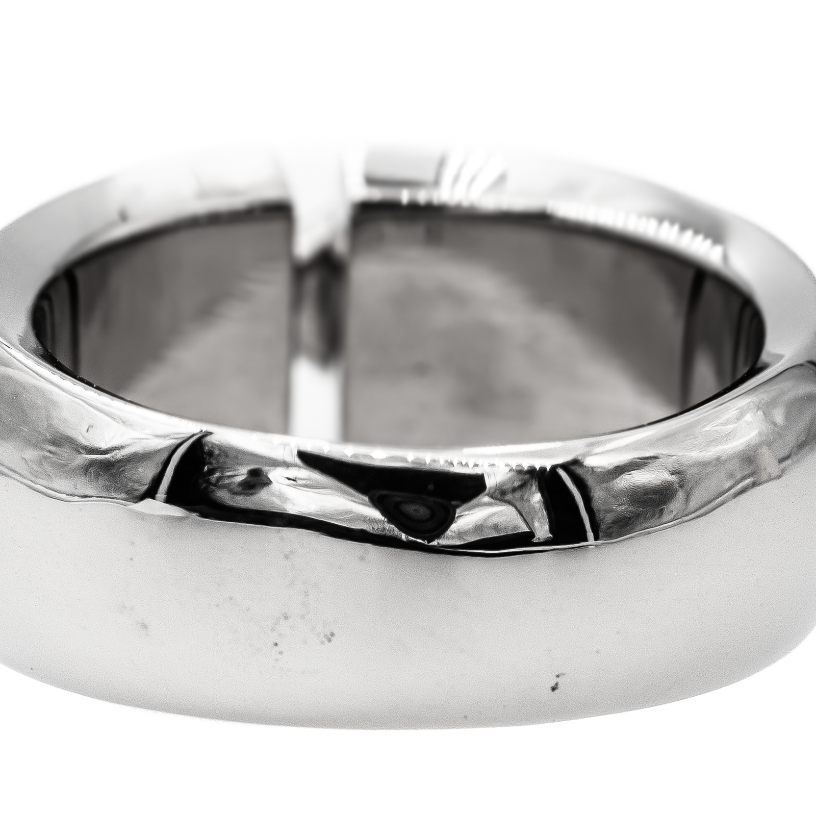Chaumet Link Ring White Gold Diamonds