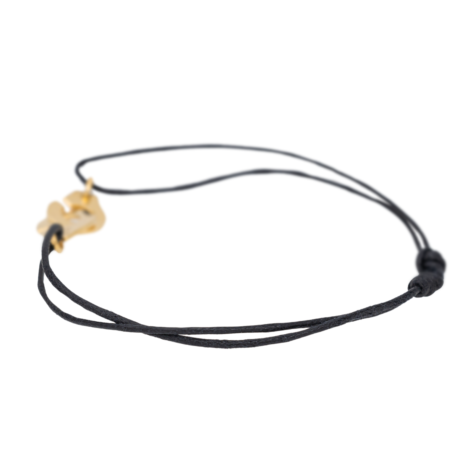 Dinh Van Yellow Gold Handcuff Cord Bracelet