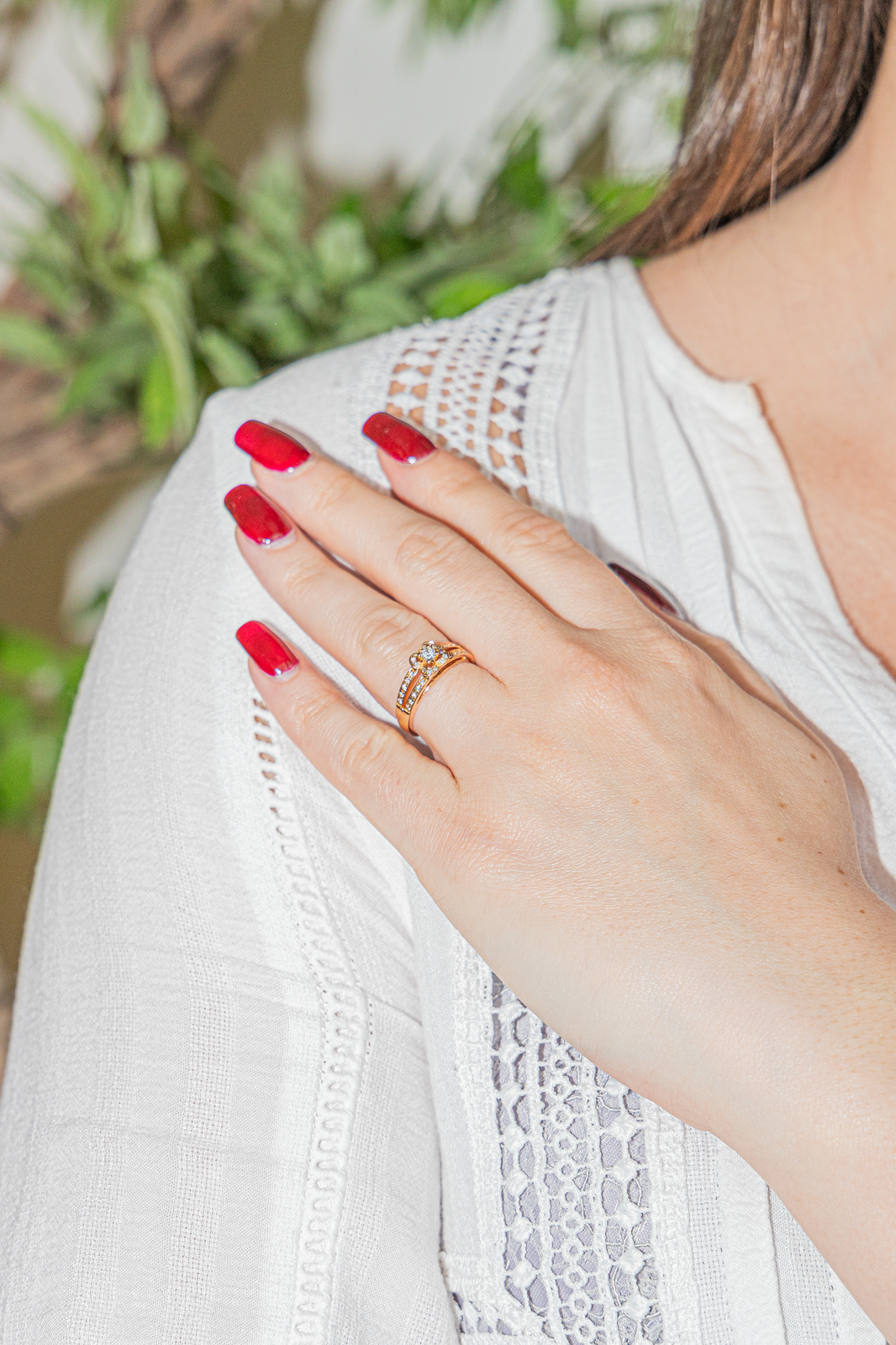 Mauboussin Bague  Or rose Diamant