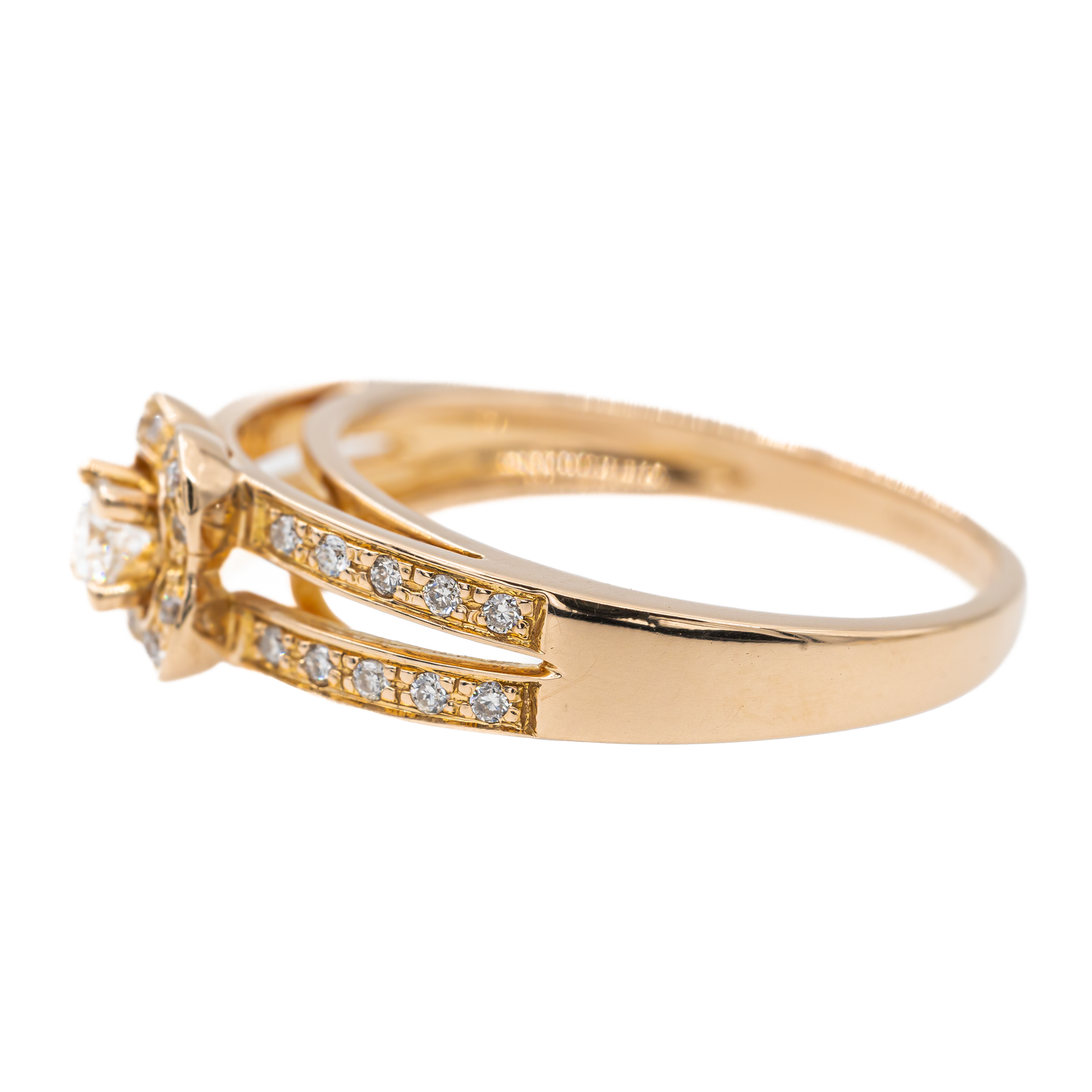 Mauboussin Rose Gold Diamond Ring
