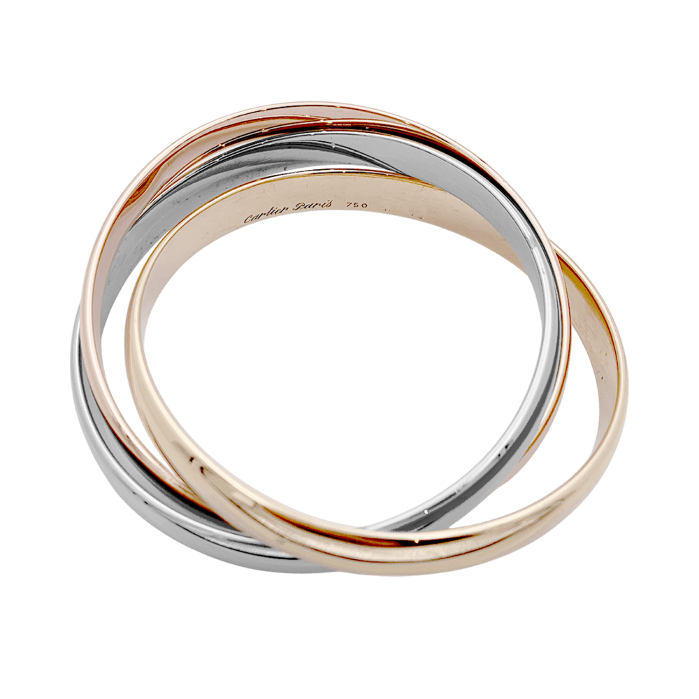 Bracelet Cartier, "Trinity", trois ors. - Maison Eloe