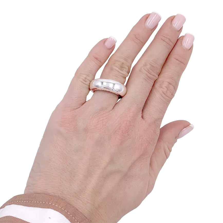 Chaumet ring, "Anneau", white gold.